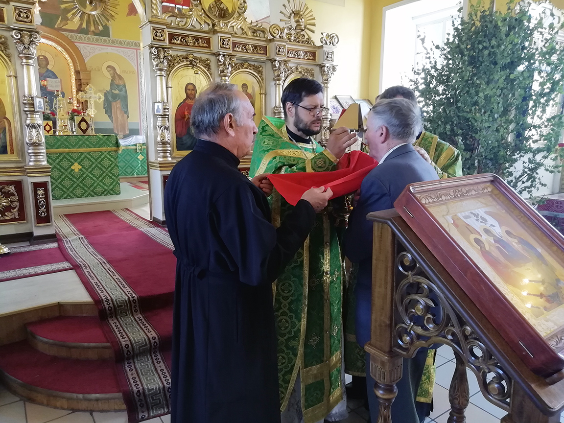 Литургия в субботу Пятидесятницы
