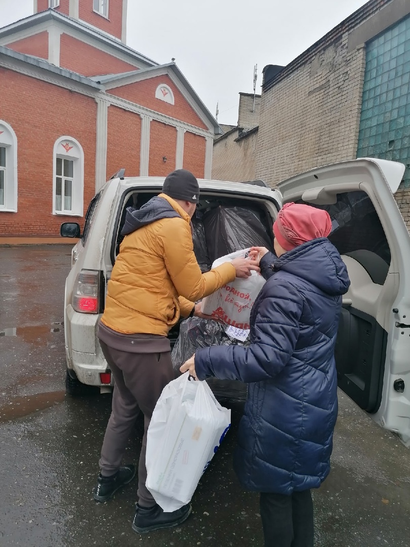 Отправлена гуманитарная помощь солдатам из Пензы