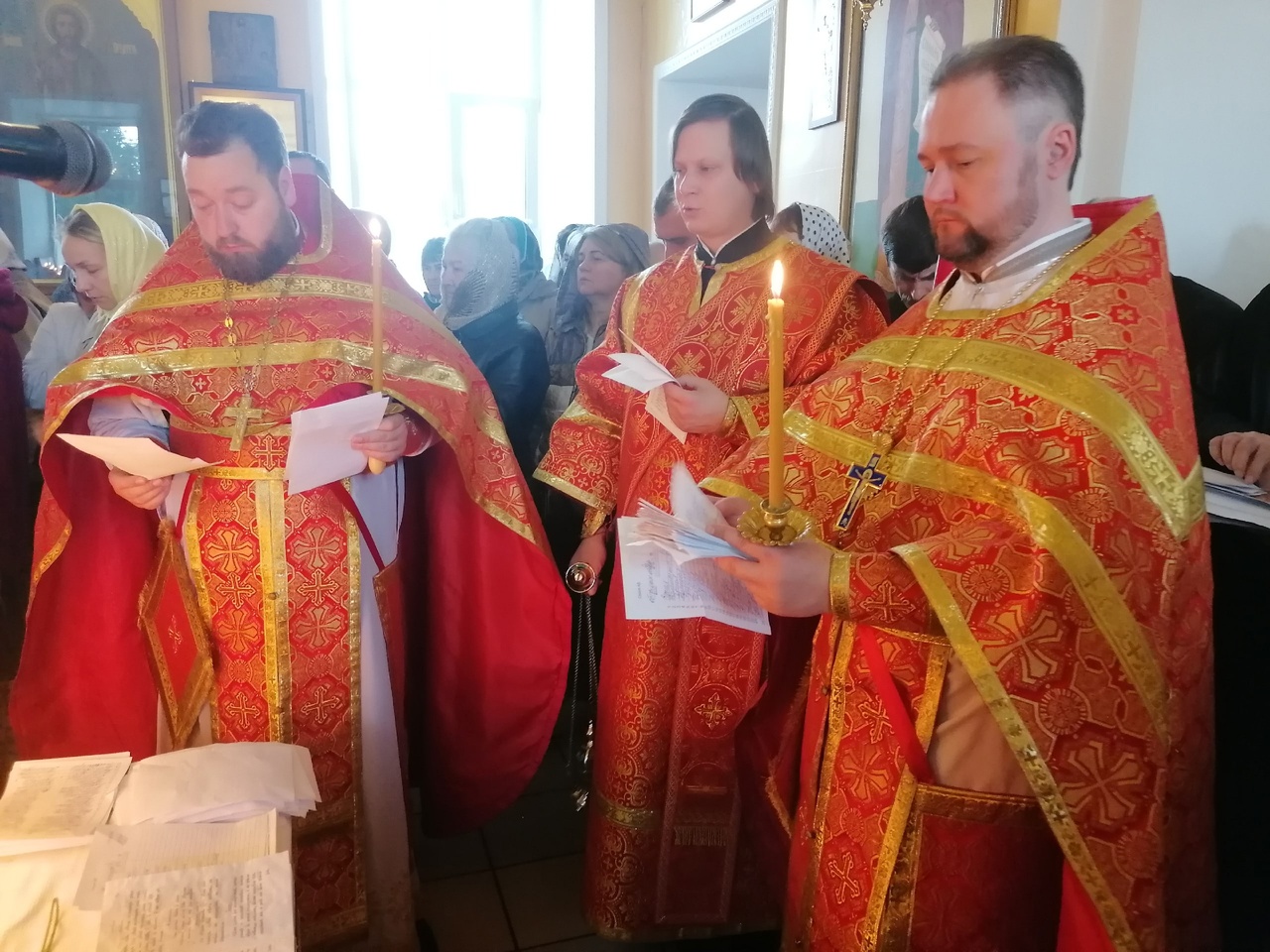 Празднование Радоницы в нашем храме