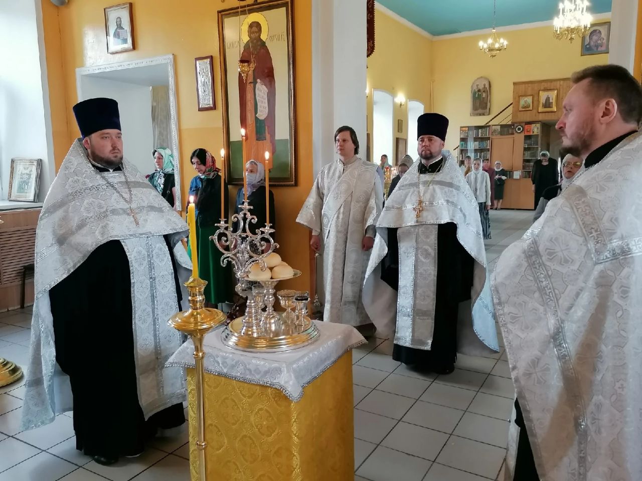 Всенощное бдение в канун праздника Вознесение Господне
