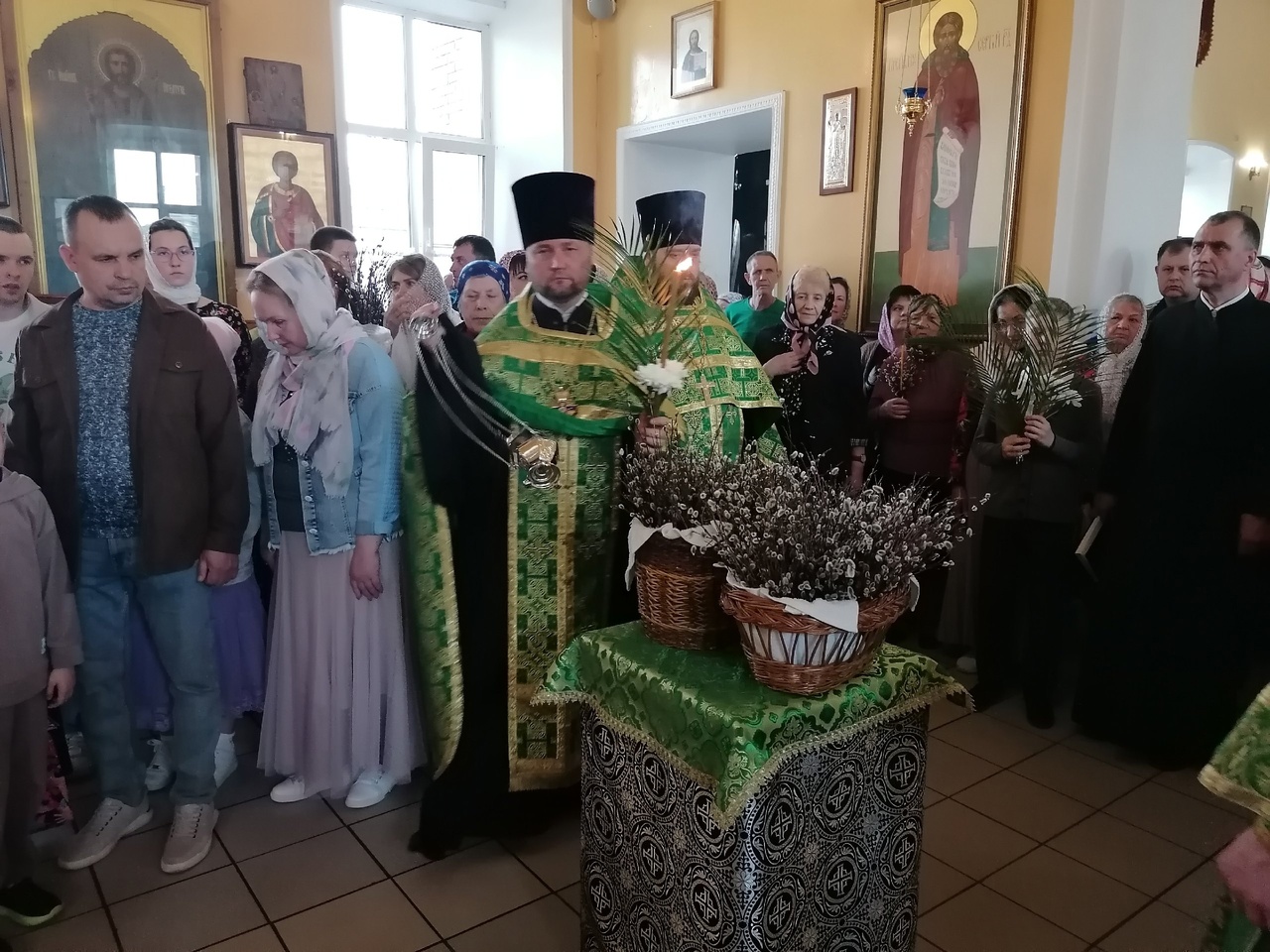 Всенощное бдение в канун Входа Господня в Иерусалим