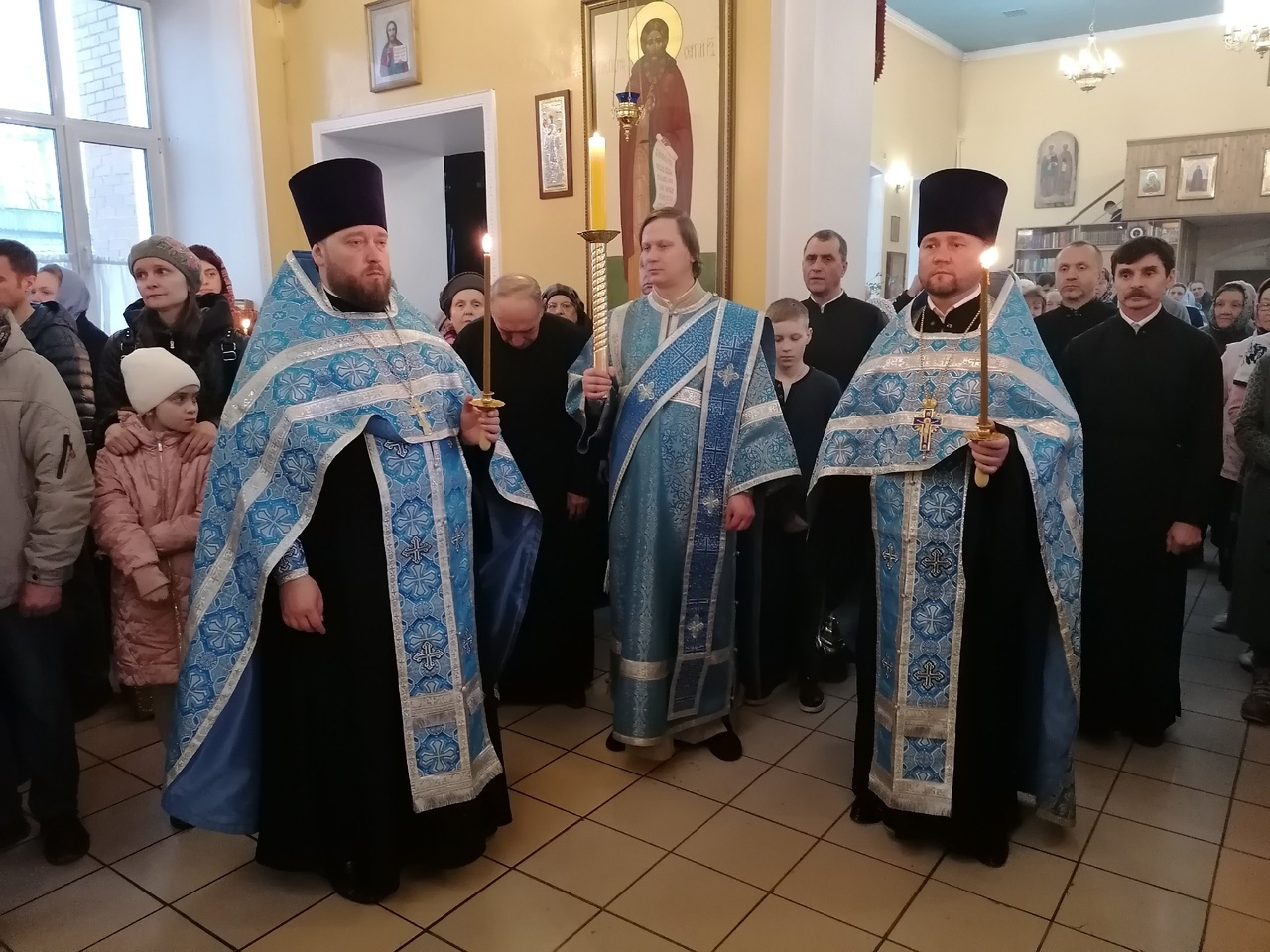 Всенощное бдение в канун Крестопоклонной Недели Великого поста и Благовещения