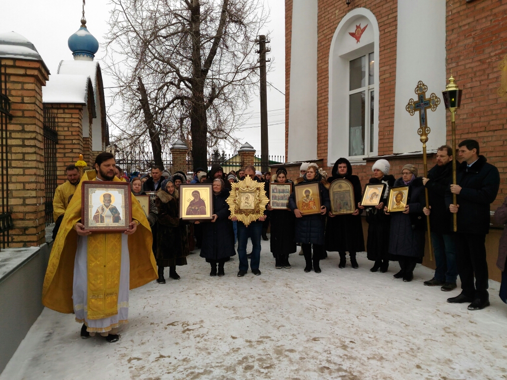 Престольный праздник нашего храма в честь святителя Николая, архиепископа Мир Ликийских, чудотворца