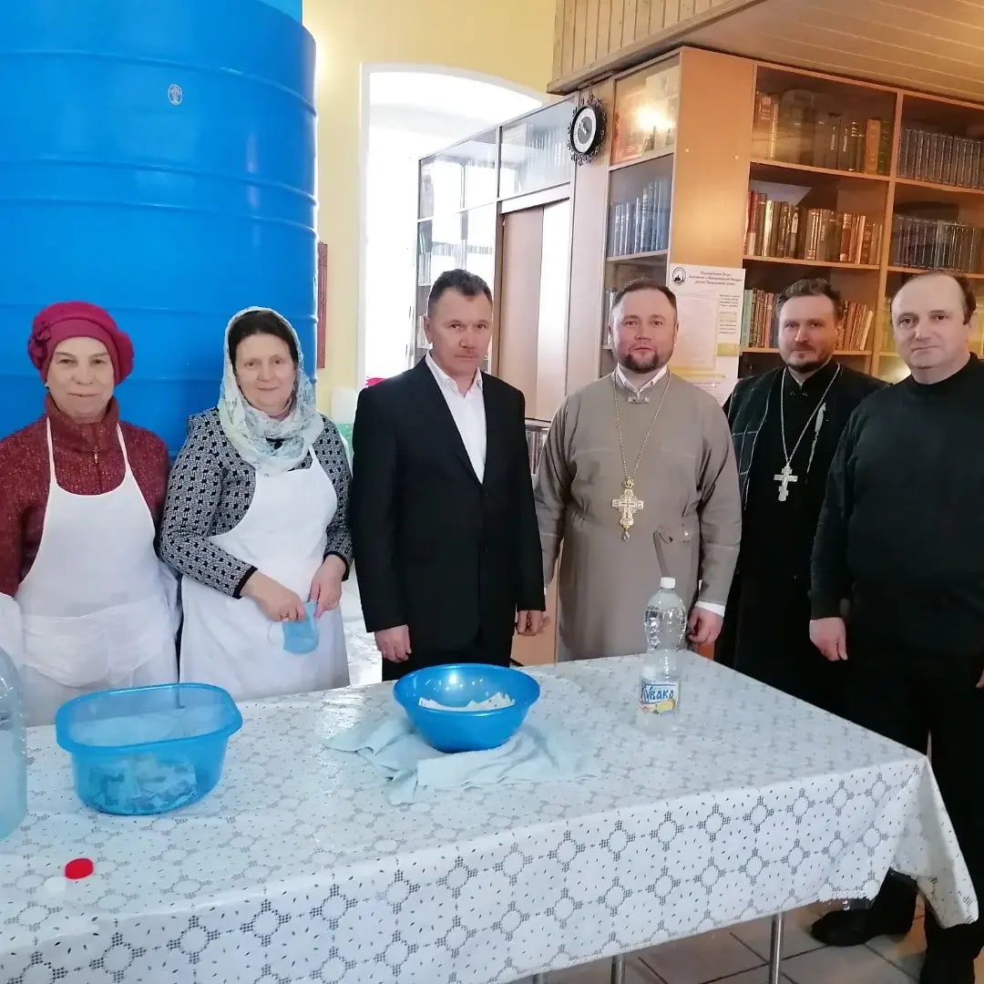 Празднование Крещение Господне в нашем храме