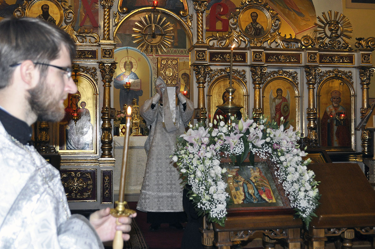 Всенощное бдение в канун Крещения Господня