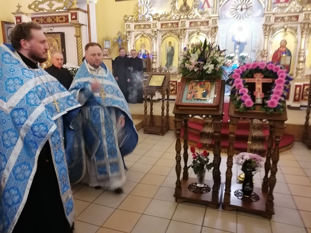 Всенощное бдение в канун Крестопоклонной Недели Великого поста и Благовещения