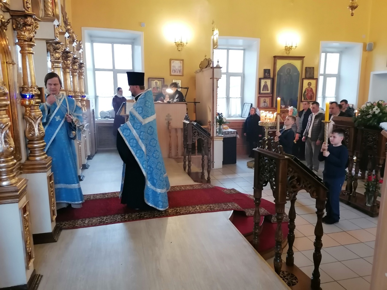 Всенощное бдение в канун Крестопоклонной Недели Великого поста и Благовещения