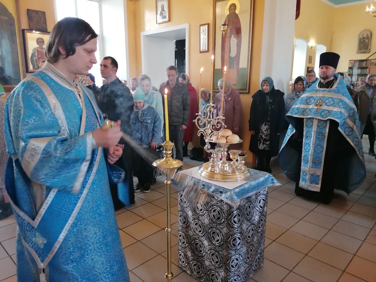 Всенощное бдение в канун праздника Благовещения Богородицы