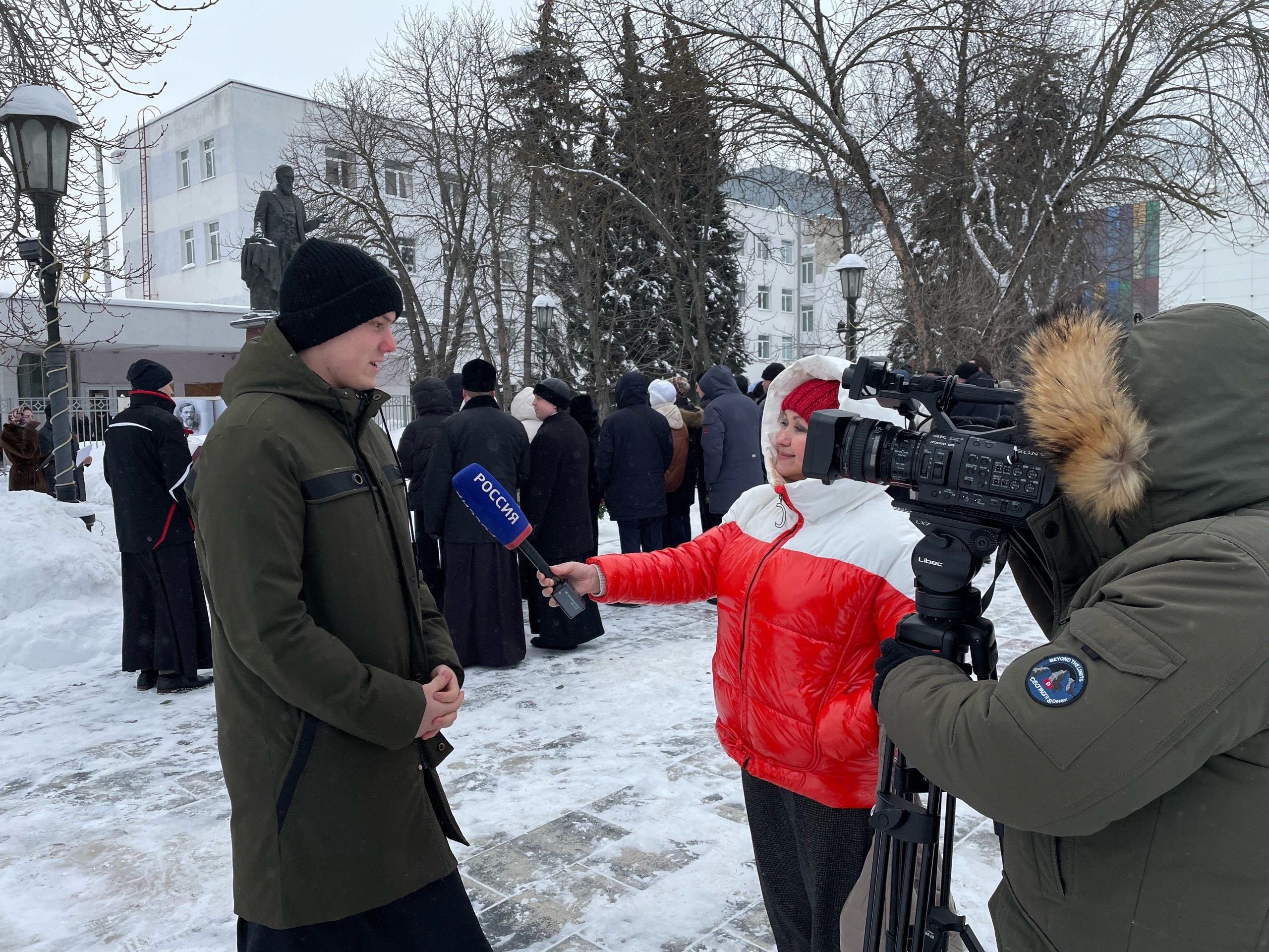 Протоиерей Александр Филиппов участвовал в торжествах посвященных 185-летию Василия Осиповича Ключевского