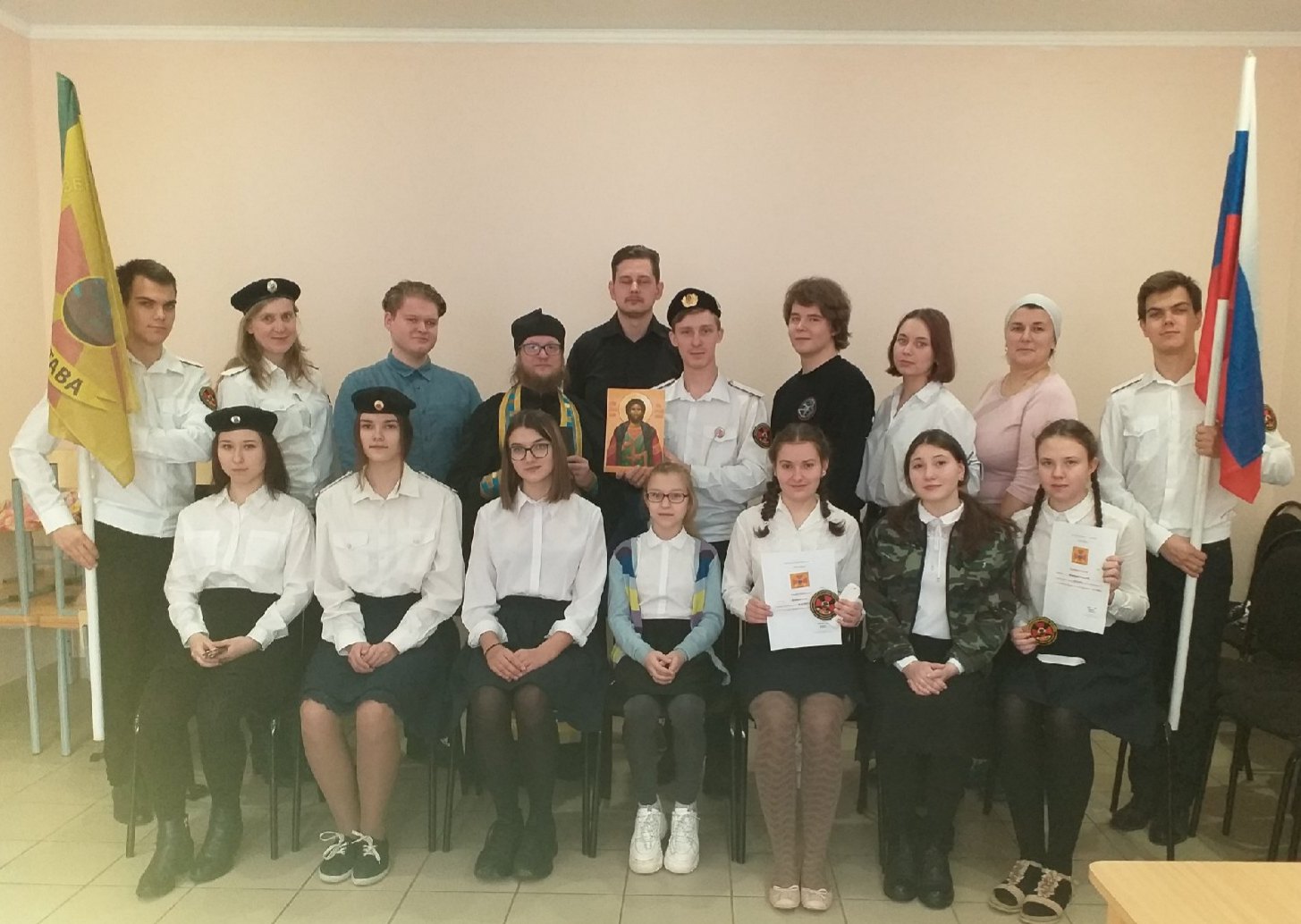 Торжественный сбор Пензенской православной дружины "Застава"