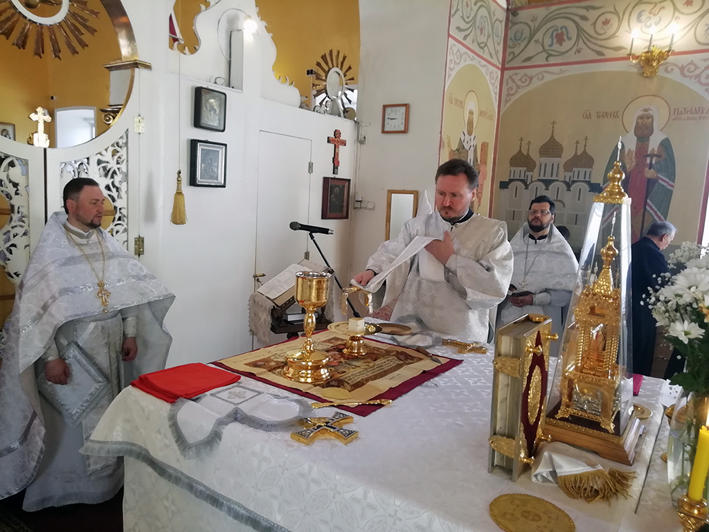 Литургия в субботу 6-ой седмицы по Пасхе