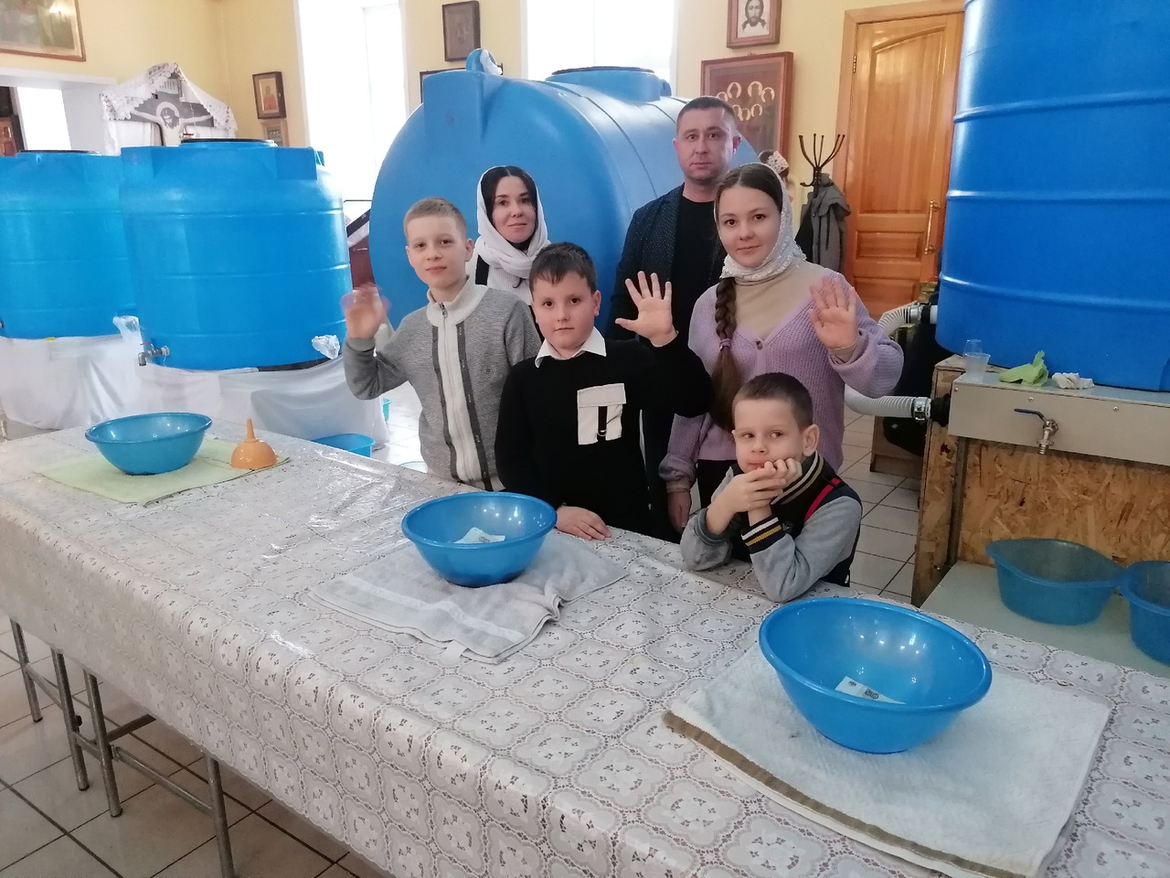 Празднование Крещение Господне