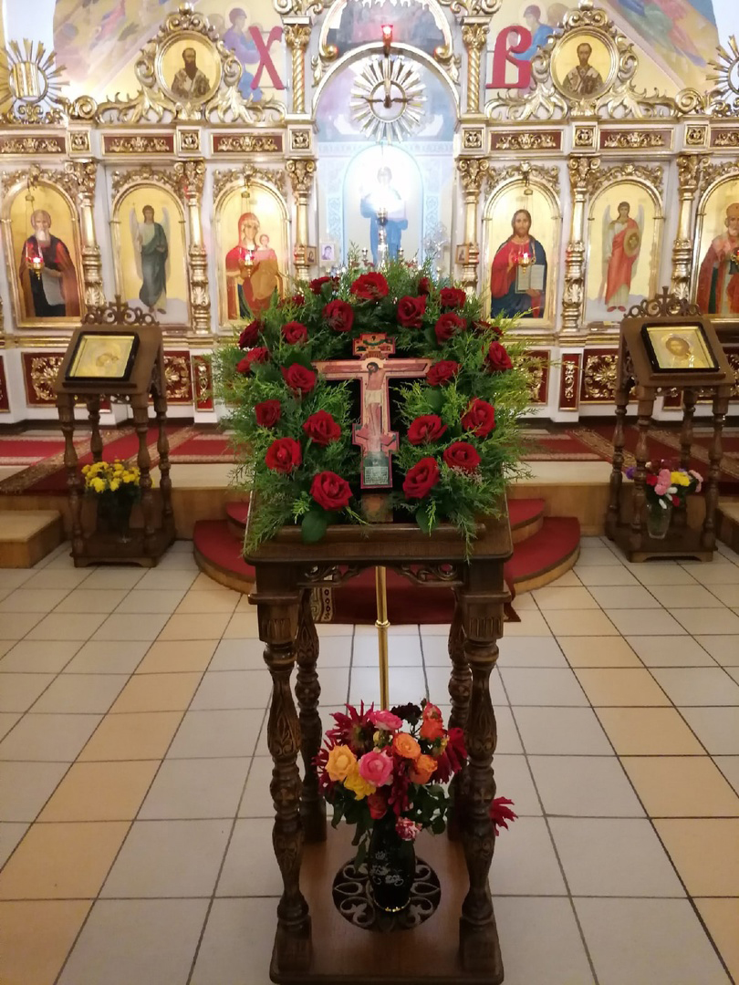 Всенощное бдение в канун празднования Воздвижения Животворящего Креста Господня