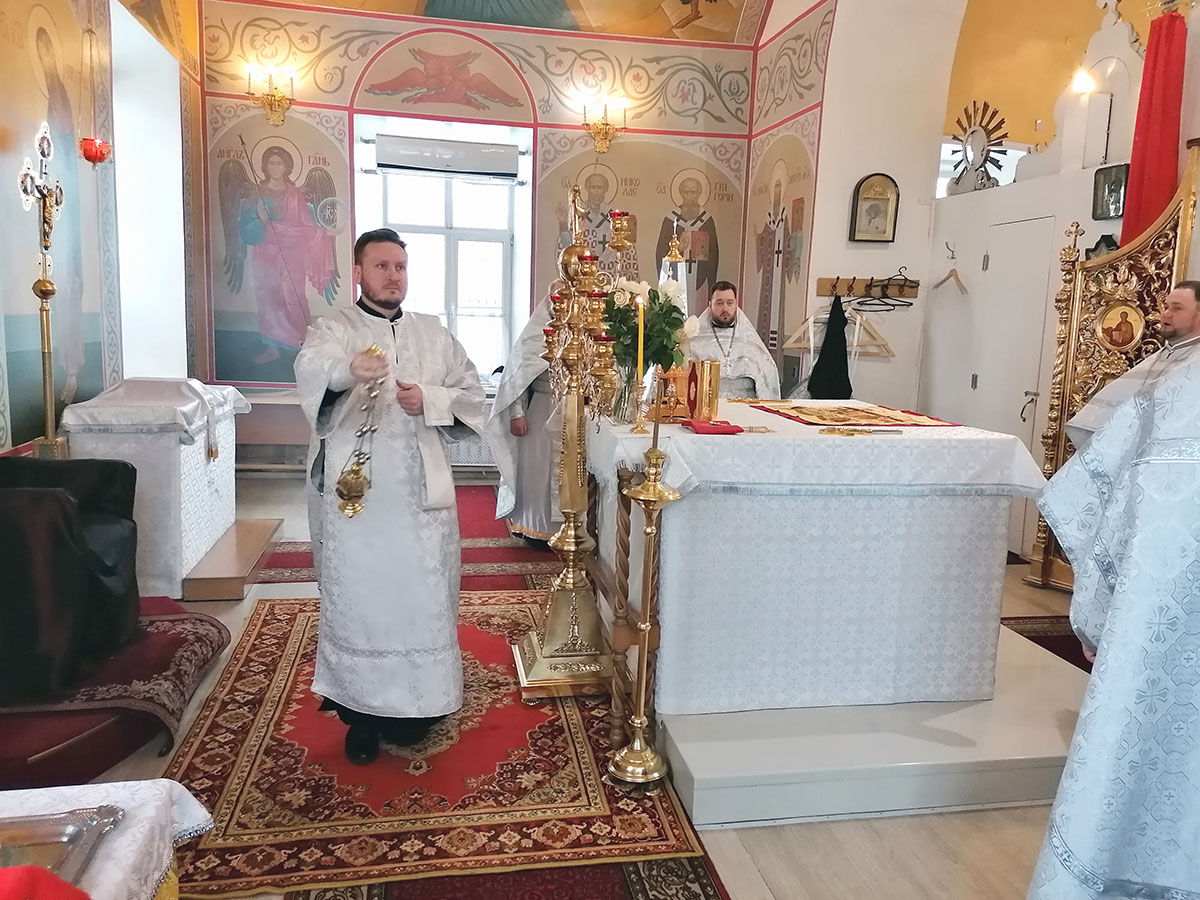 Крещенский сочельник в нашем храме