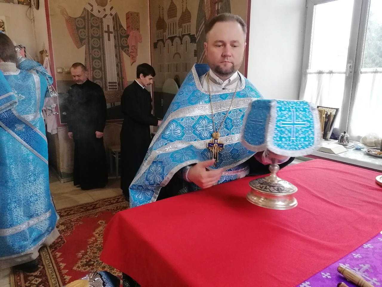 Празднование Благовещение Богородицы
