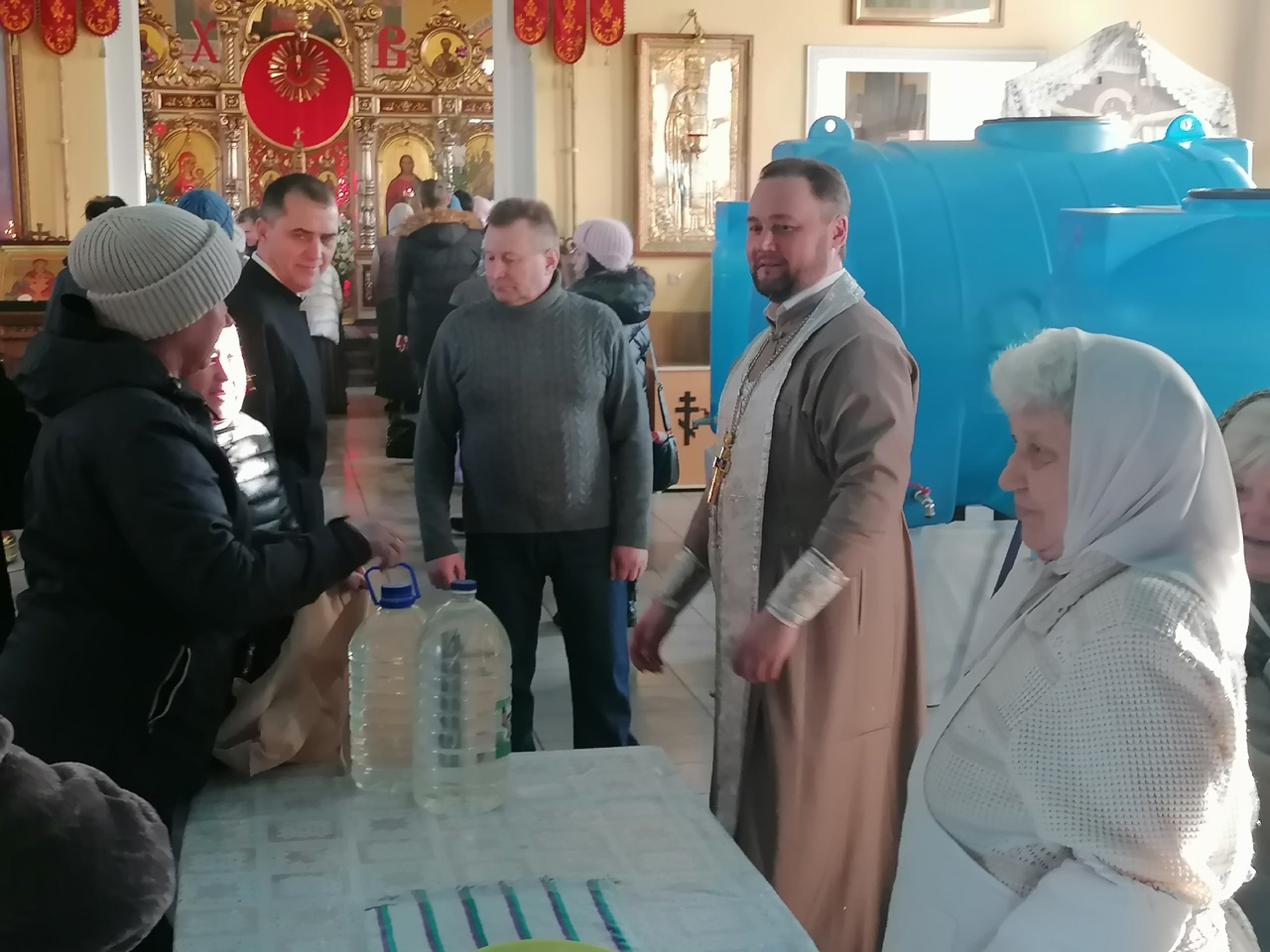 Празднование Крещение Господне