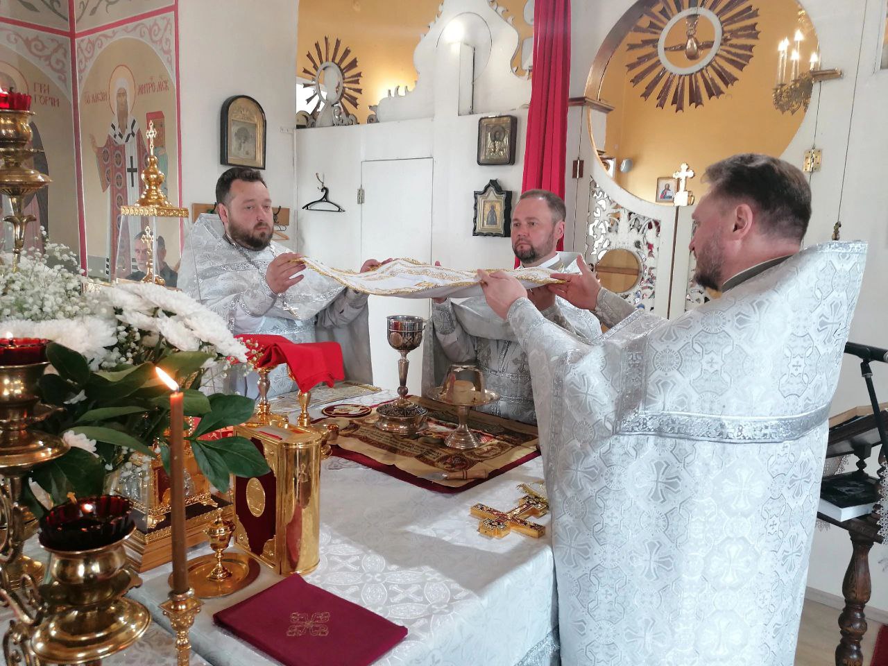 Богослужения в день Вознесения Господня 