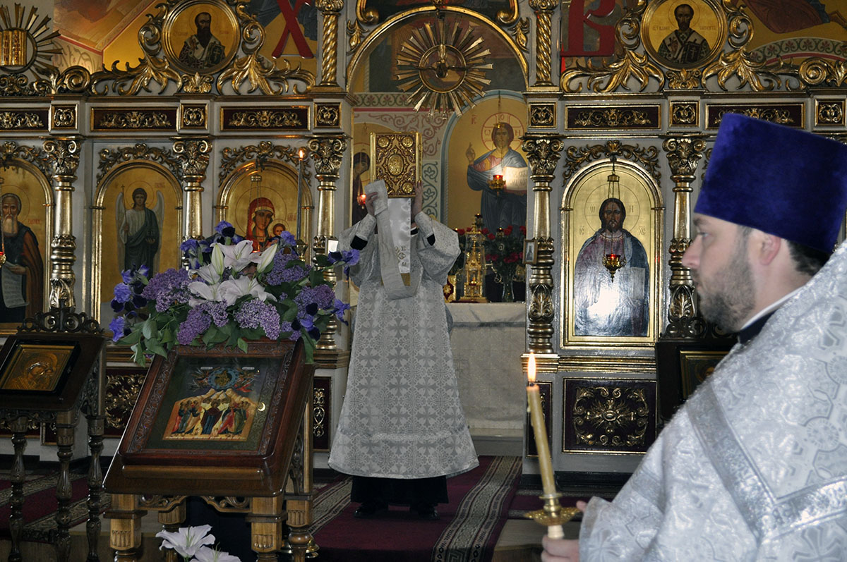 Всенощное бдение в канун праздника Вознесение Господне