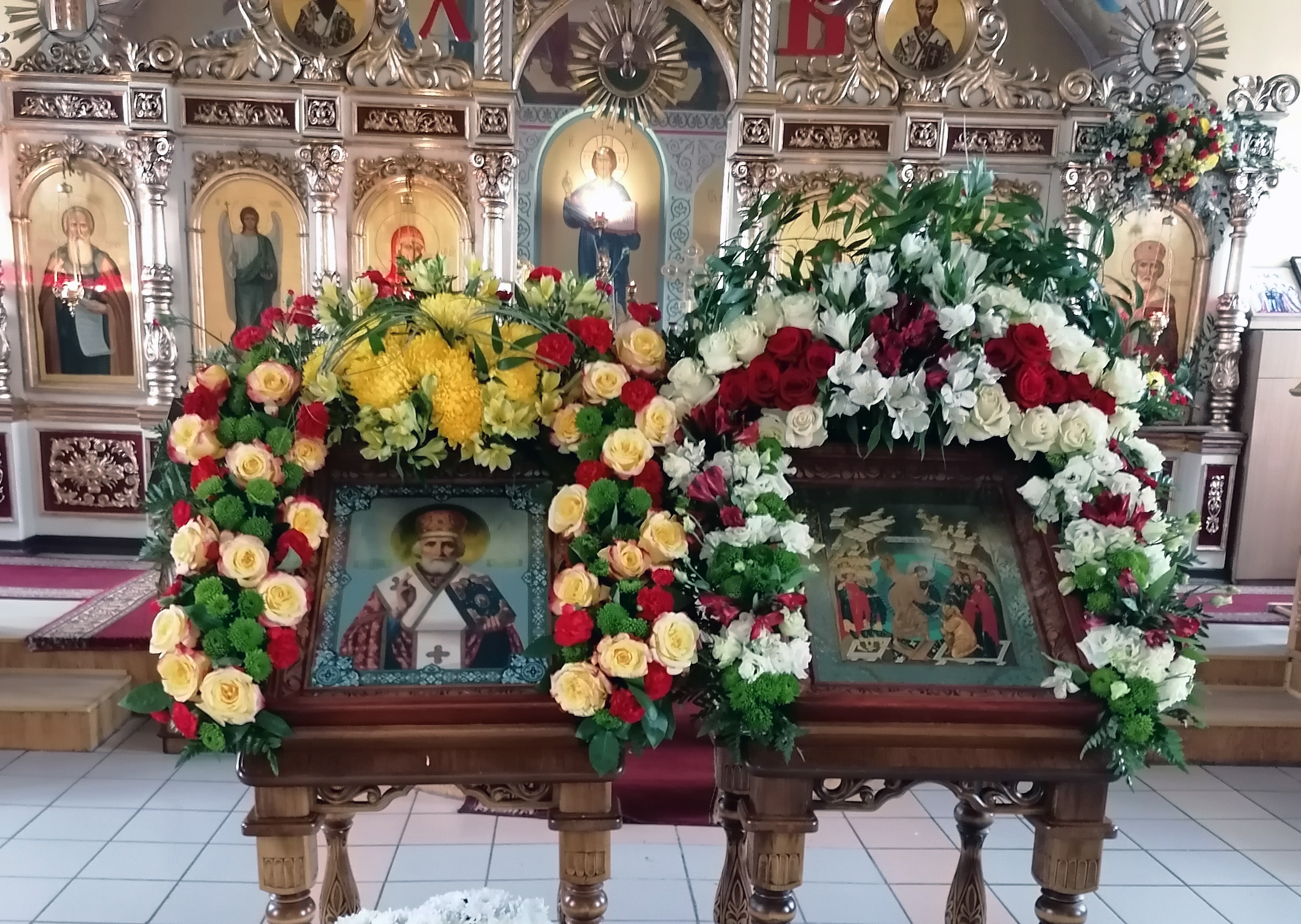 Всенощное бдение в канун престольного праздника нашего храма