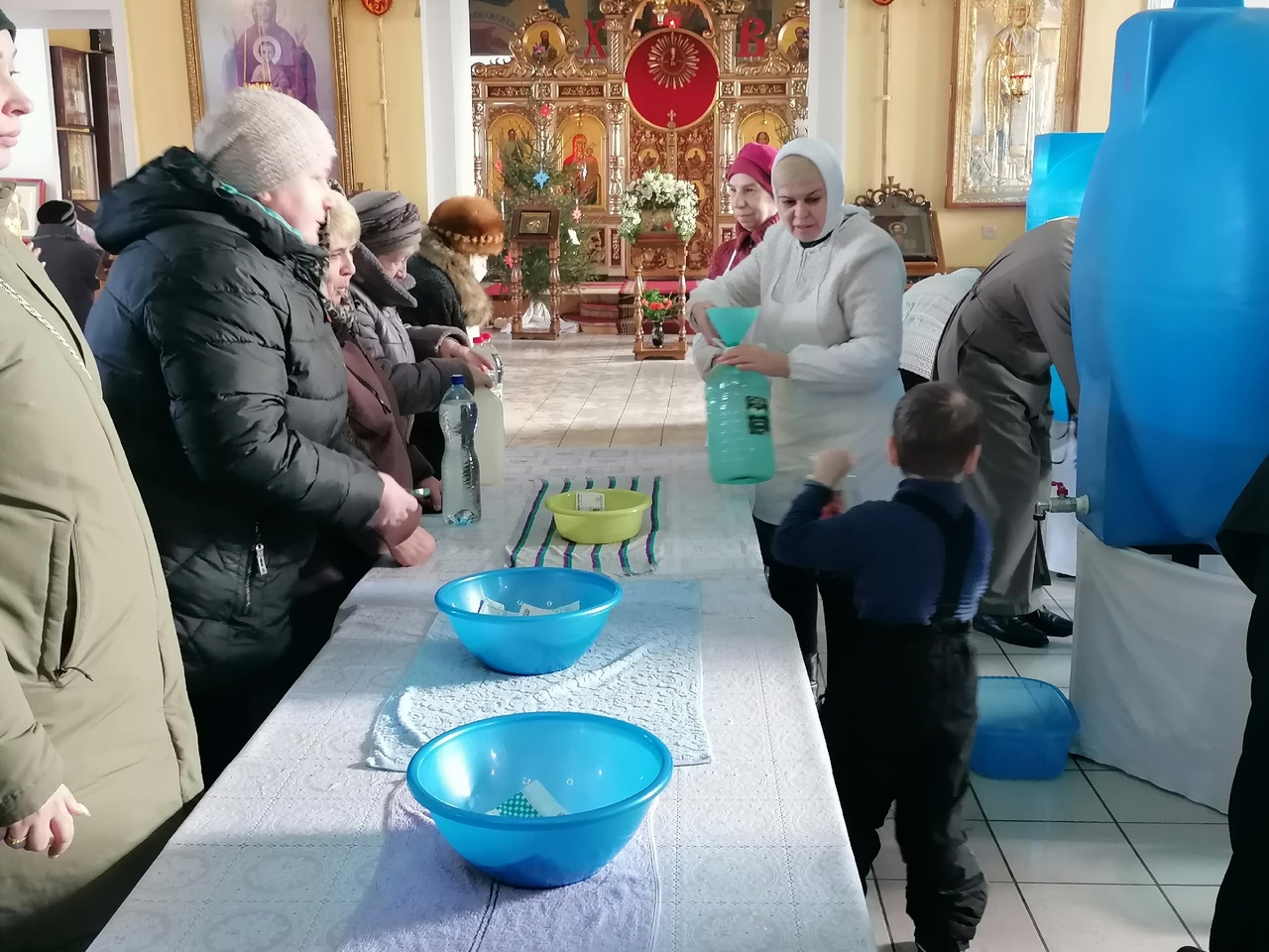 Празднование Крещение Господне