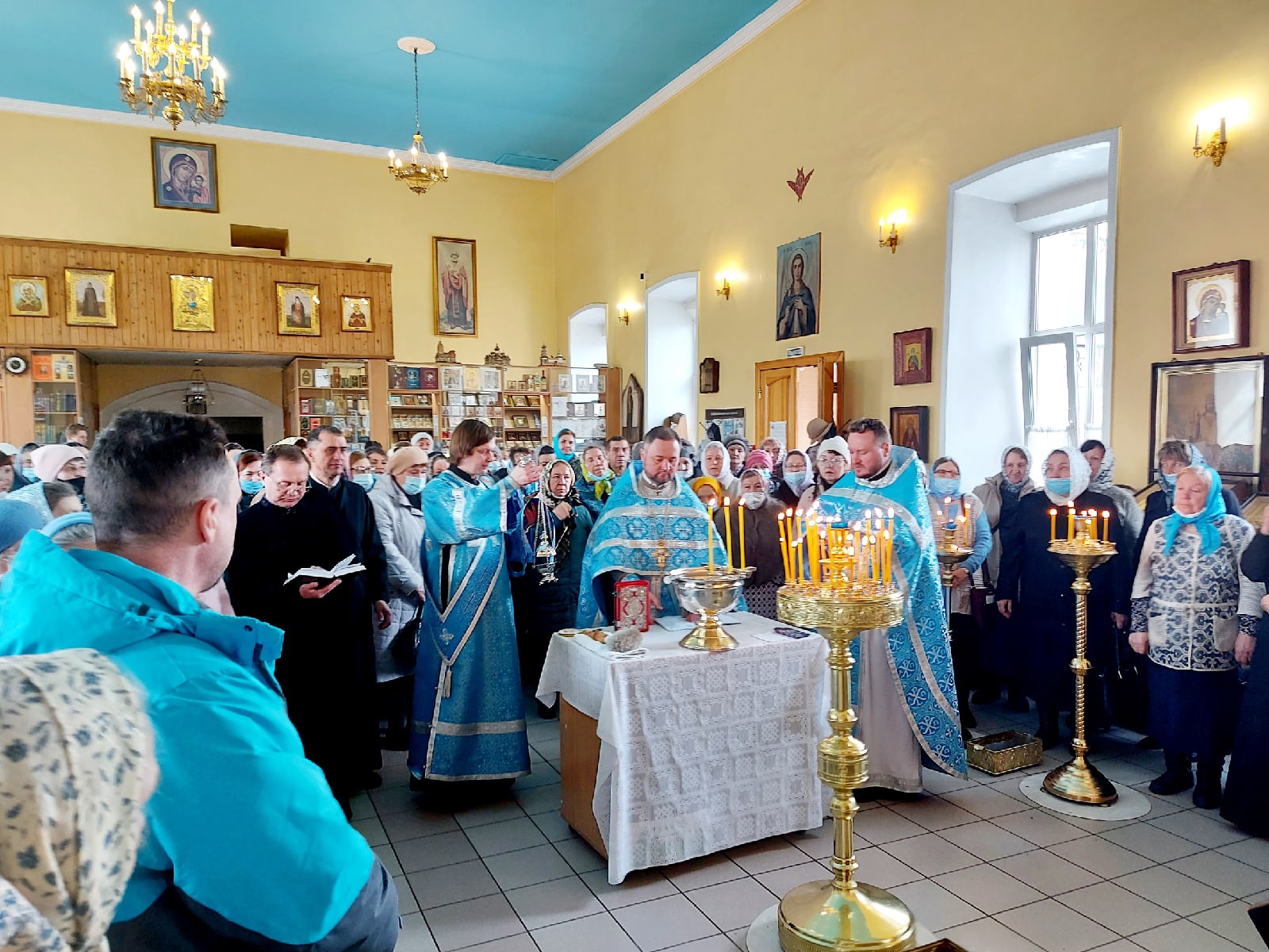 Празднование Благовещение Богородицы
