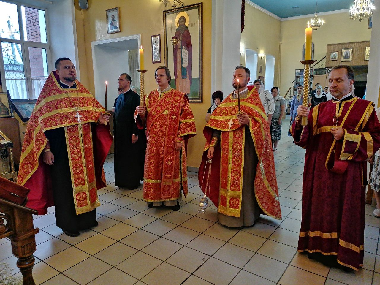  Всенощное бдение накануне Усекновения главы Иоанна Предтечи 