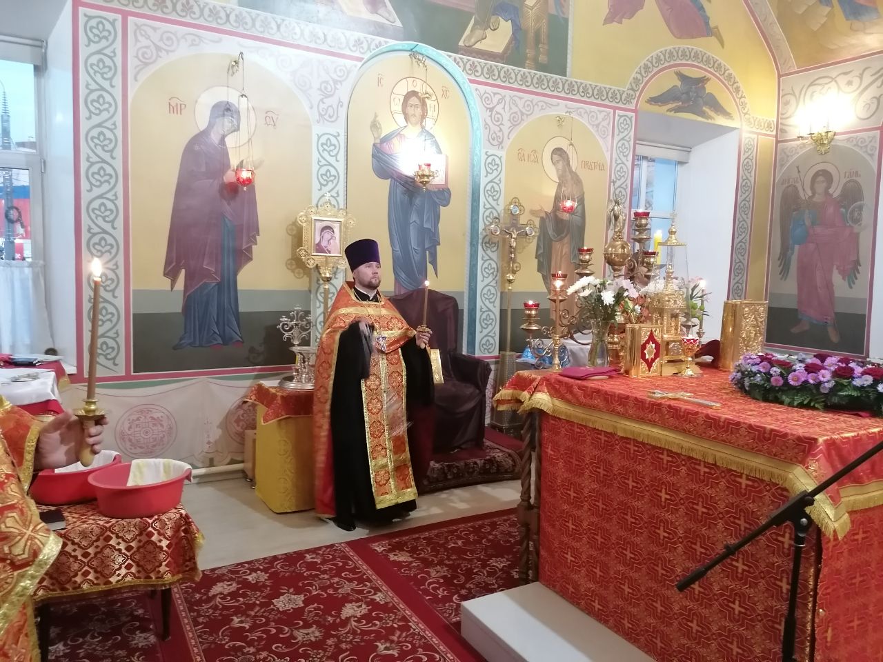 Всенощное бдение в канун празднования Воздвижения Животворящего Креста Господня