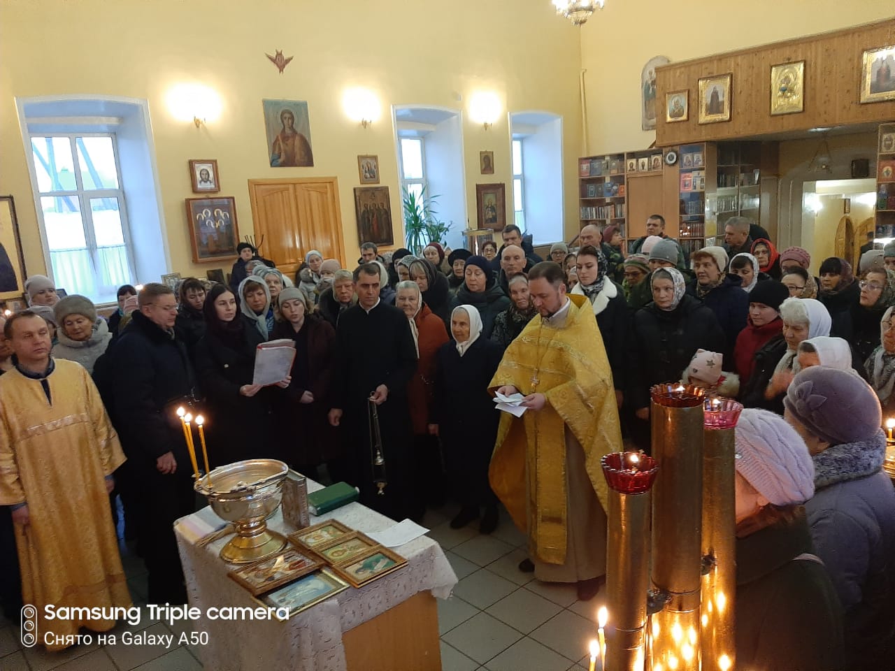 Празднование престольного праздника нашего храма