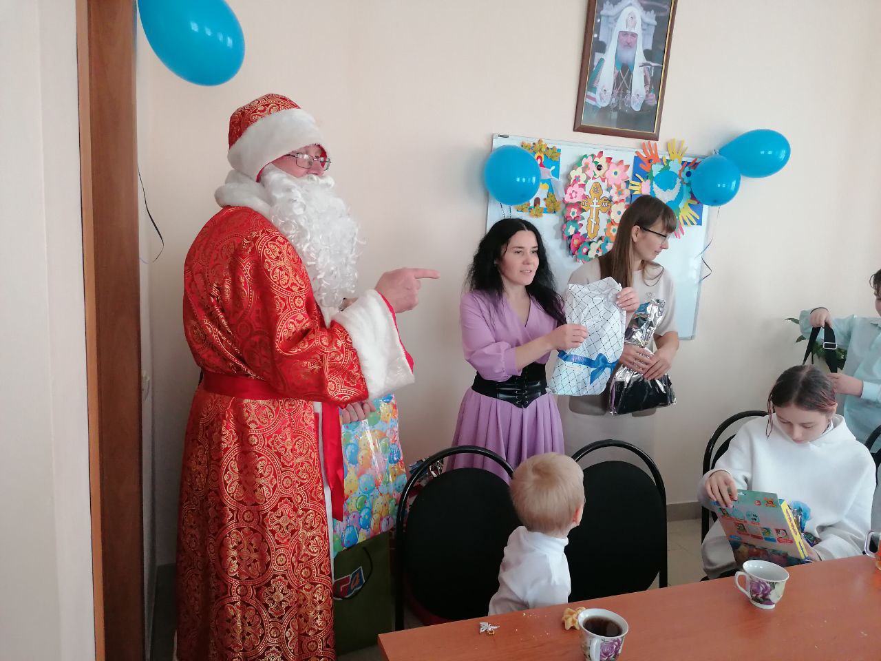 В воскресной школе состоялся Рождественский утренник