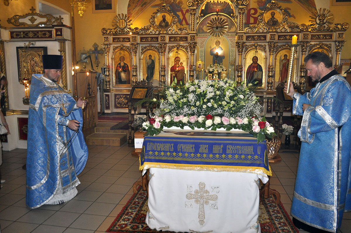 Всенощное бдение в канун Успения Песвятой Богородицы