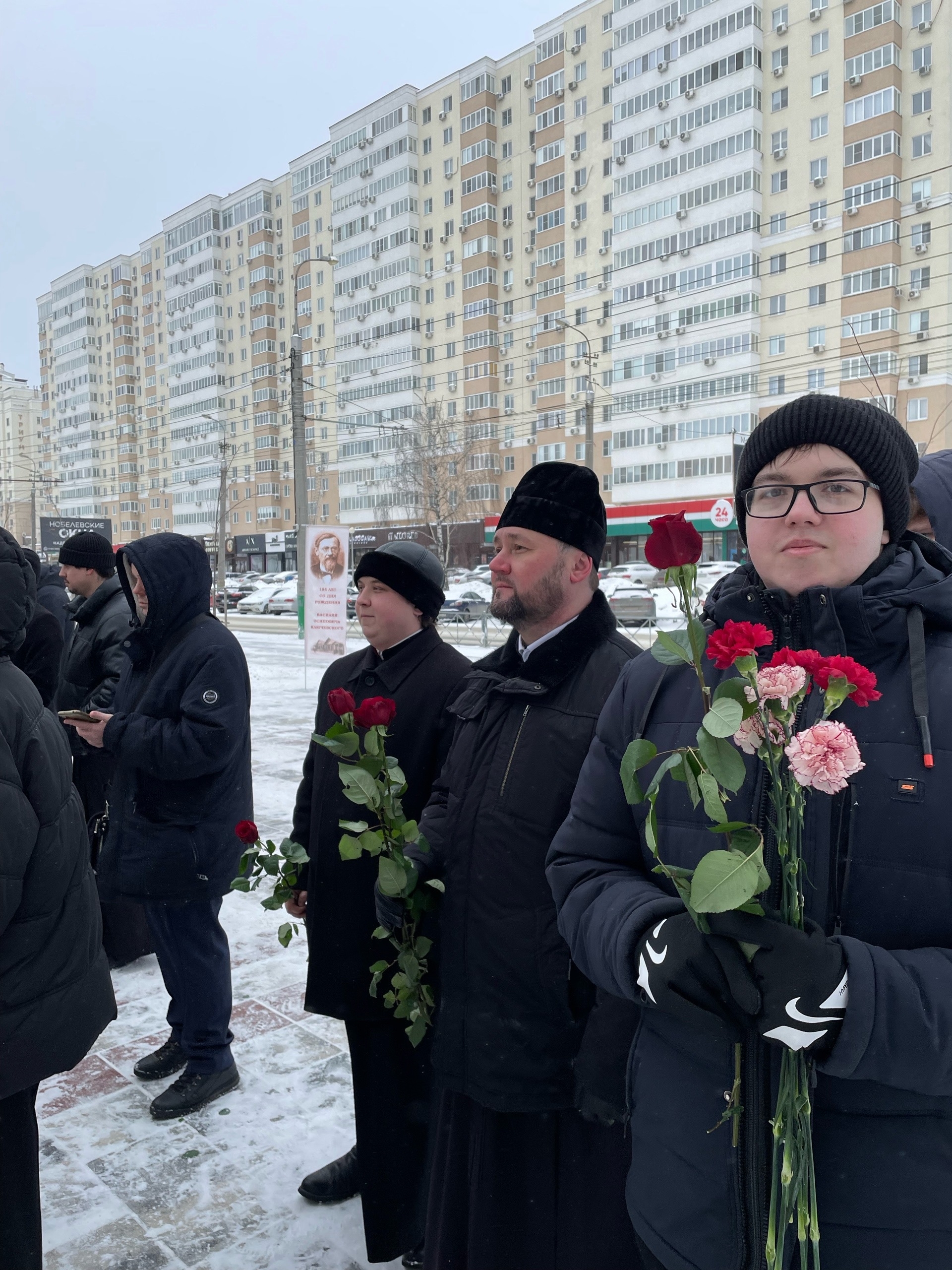 Протоиерей Александр Филиппов участвовал в торжествах посвященных 185-летию Василия Осиповича Ключевского