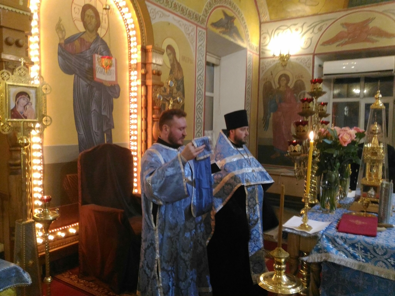Всенощное бдение накануне праздника Введения во храм Пресвятой Богородицы