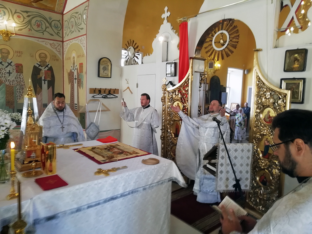 Литургия в субботу 6-ой седмицы по Пасхе