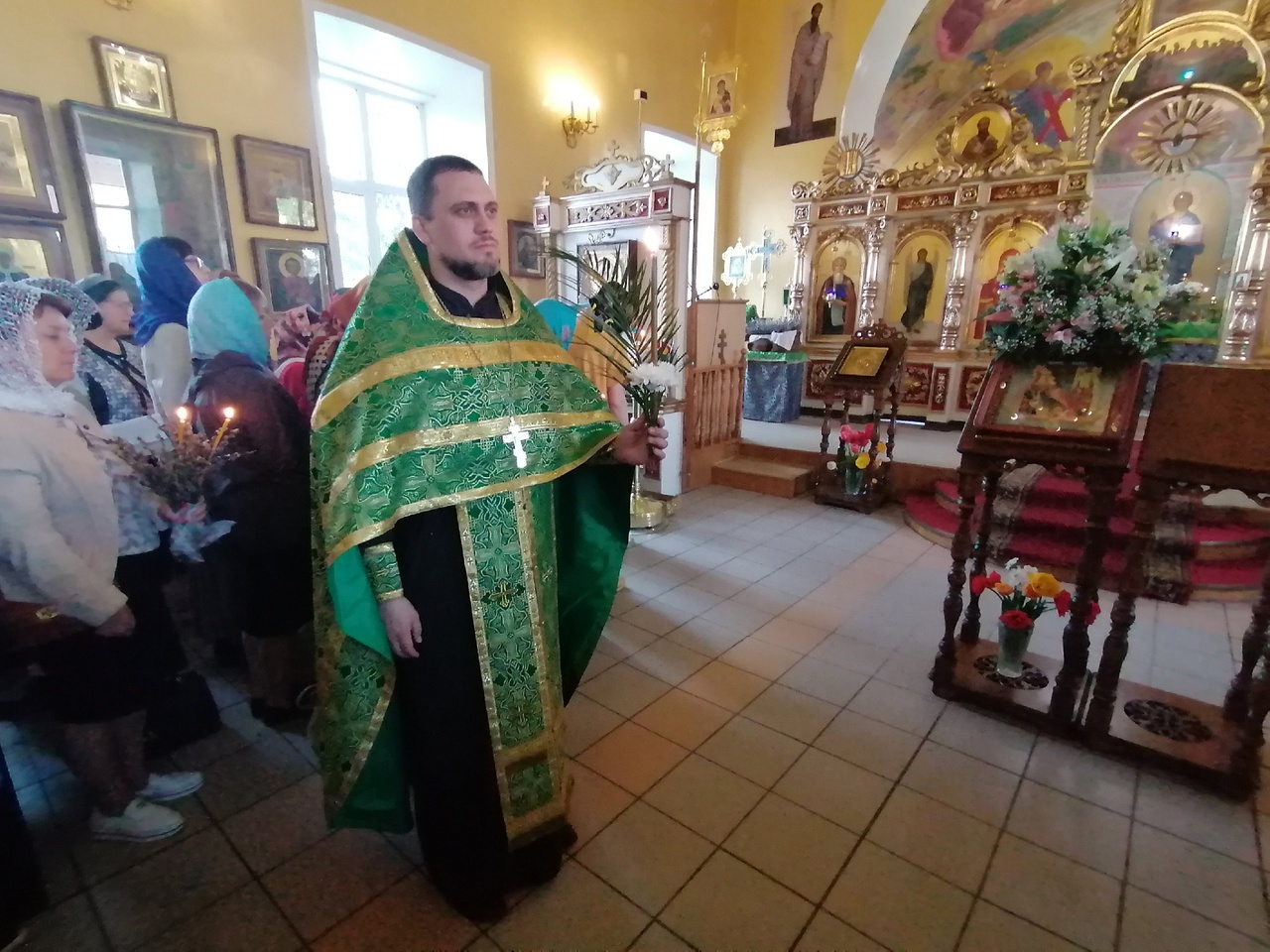 Всенощное бдение в канун Входа Господня в Иерусалим