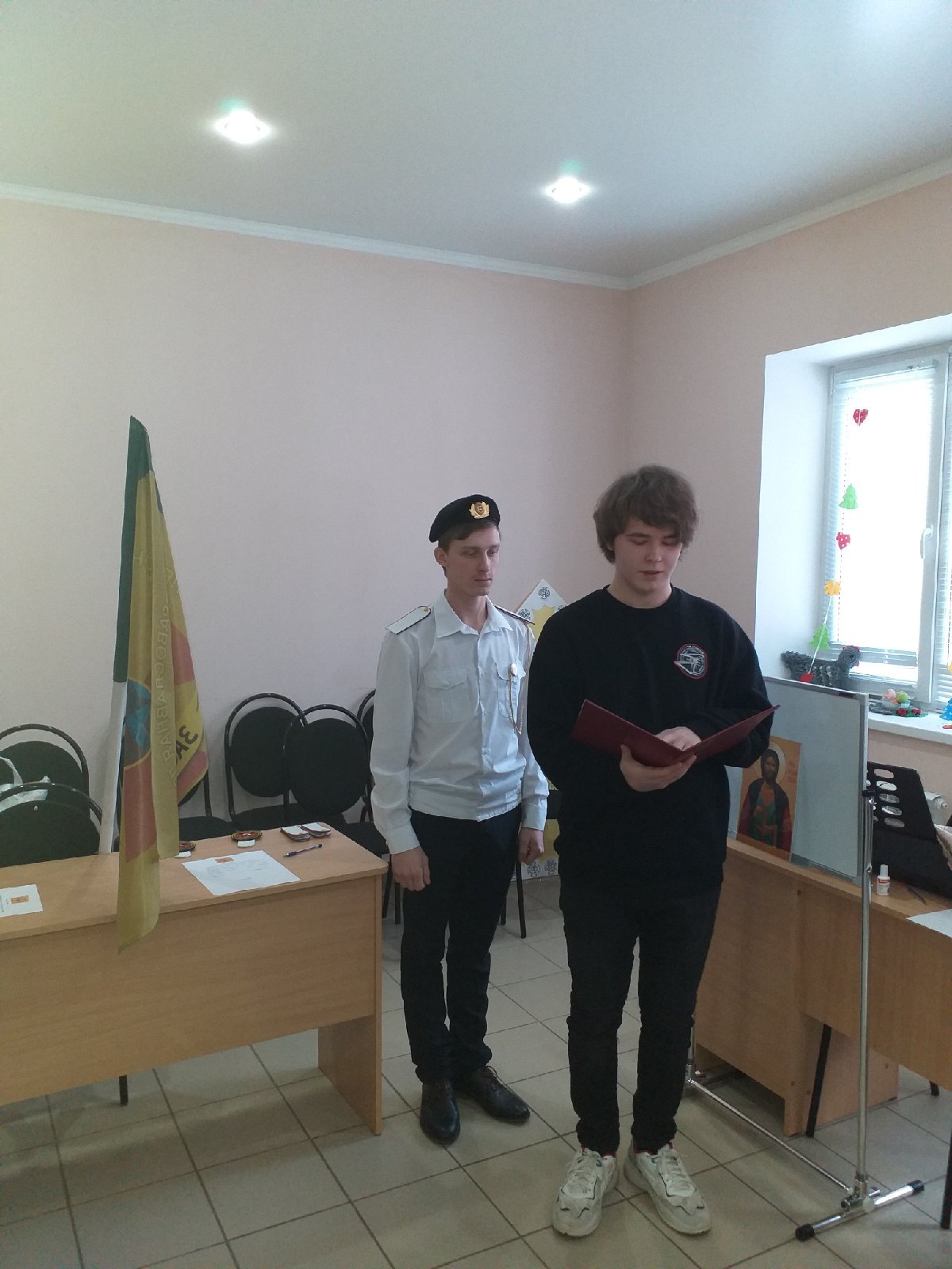 Торжественный сбор Пензенской православной дружины "Застава"