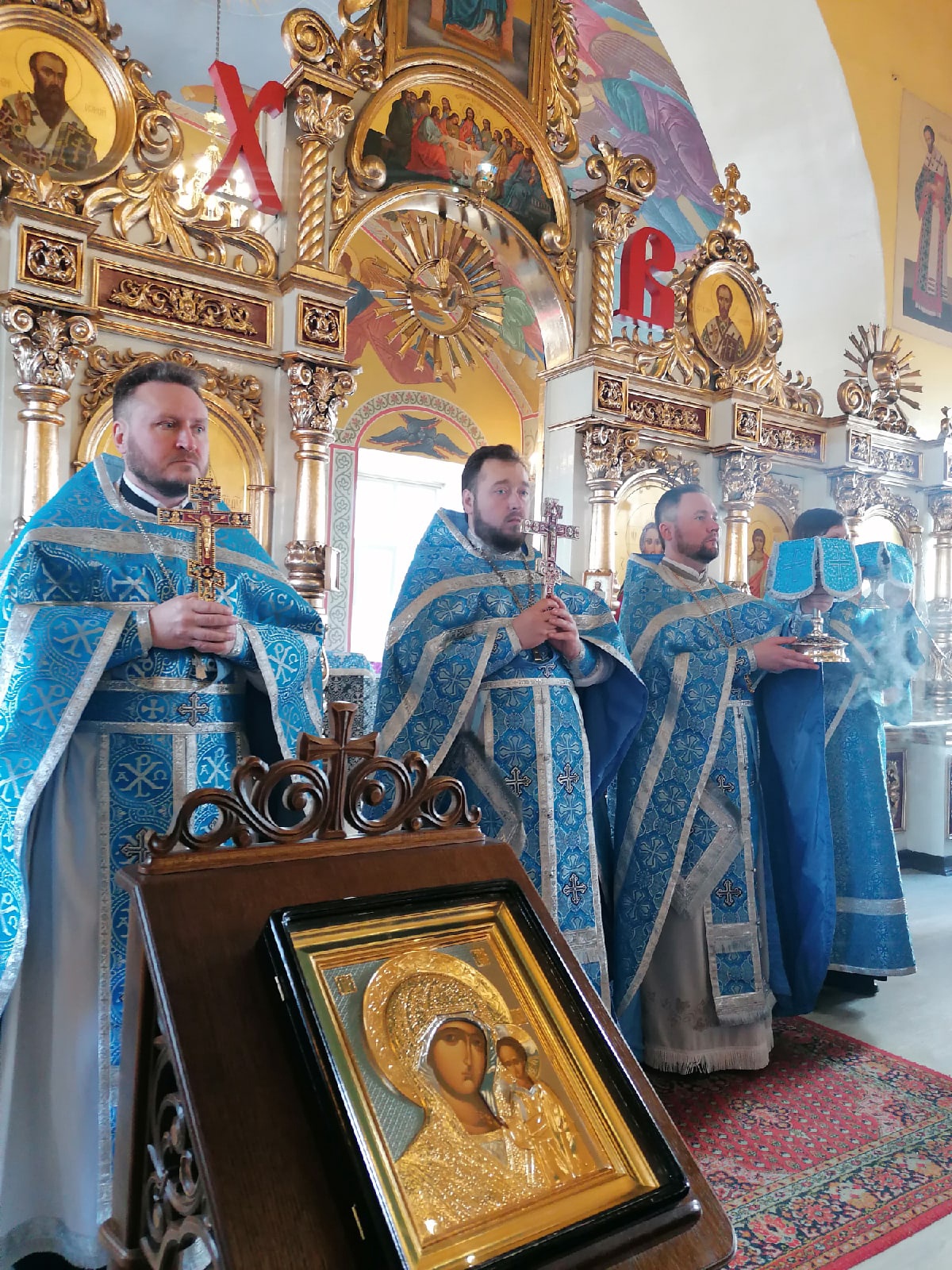 Празднование Благовещение Богородицы