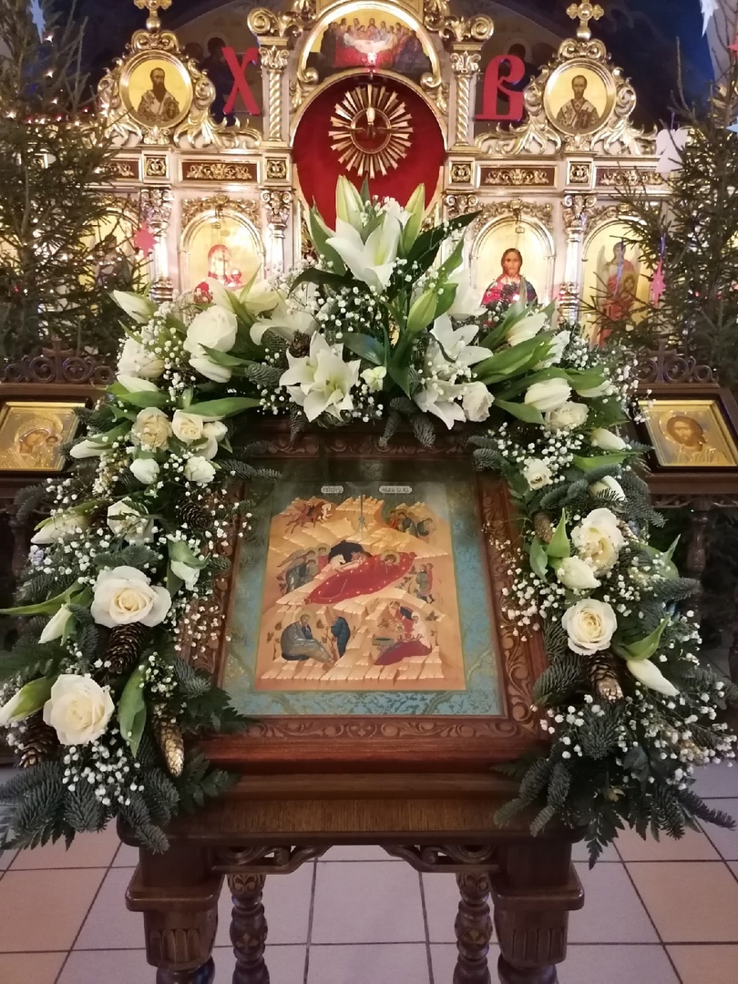 Всенощное бдение в канун праздника Рождества Христова 