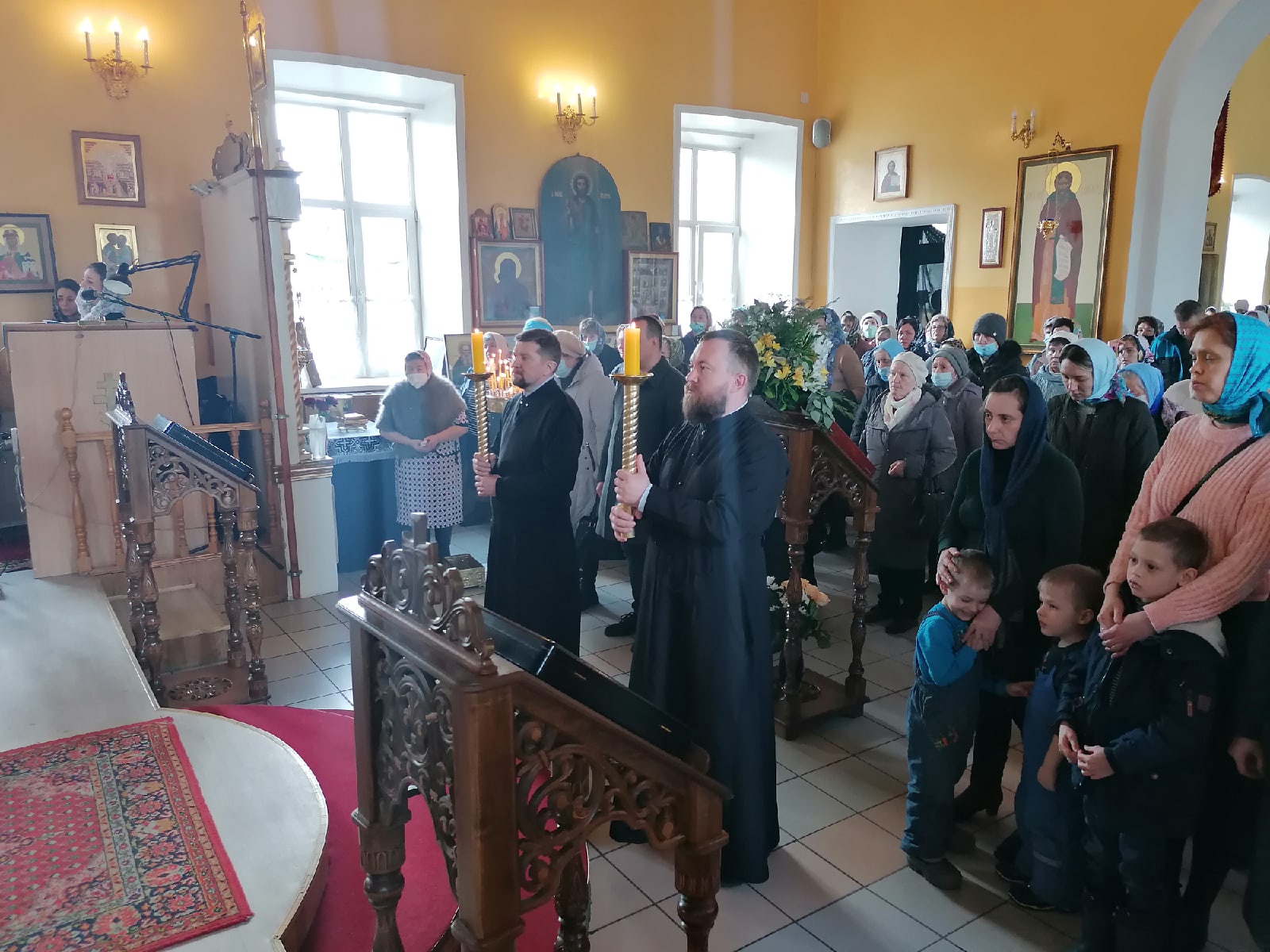 Празднование Благовещение Богородицы