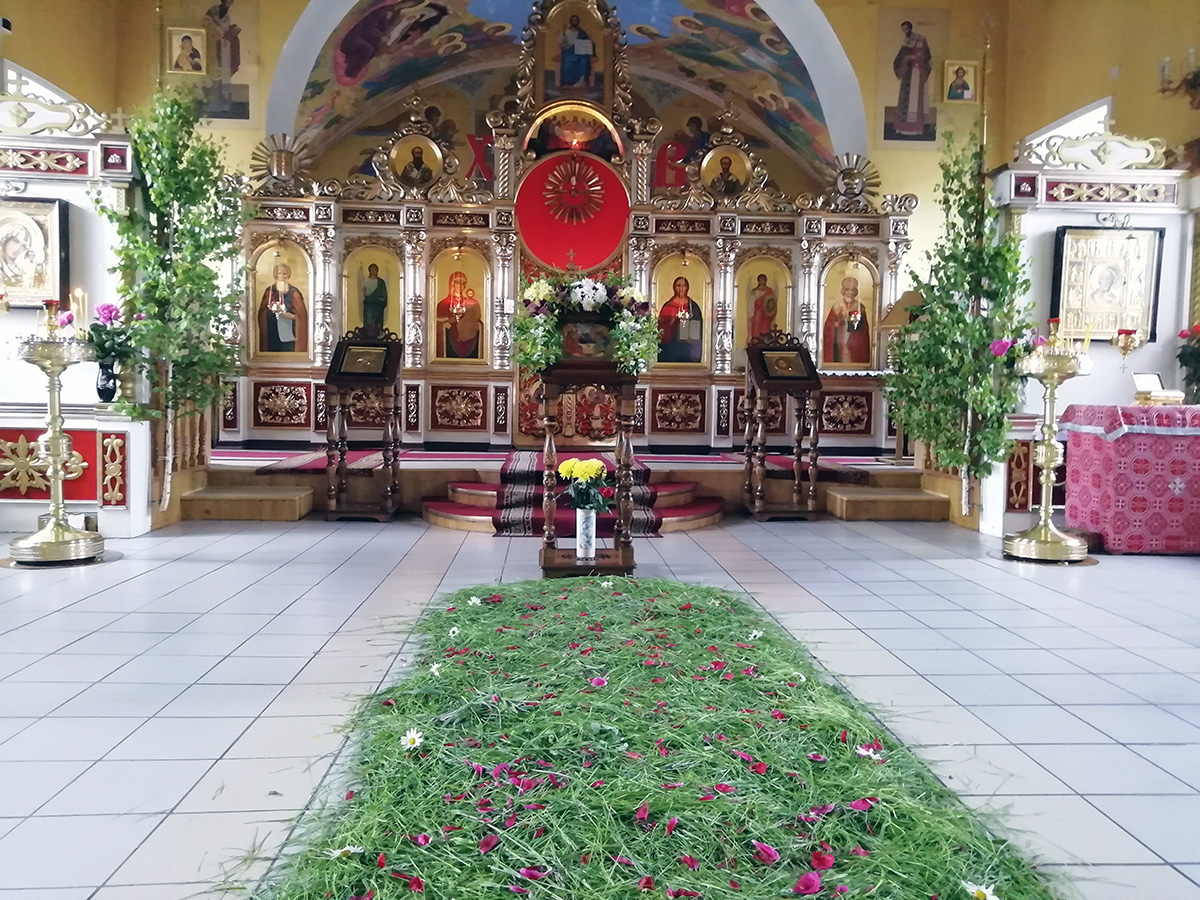 Всенощное бдение в канун праздника Троицы