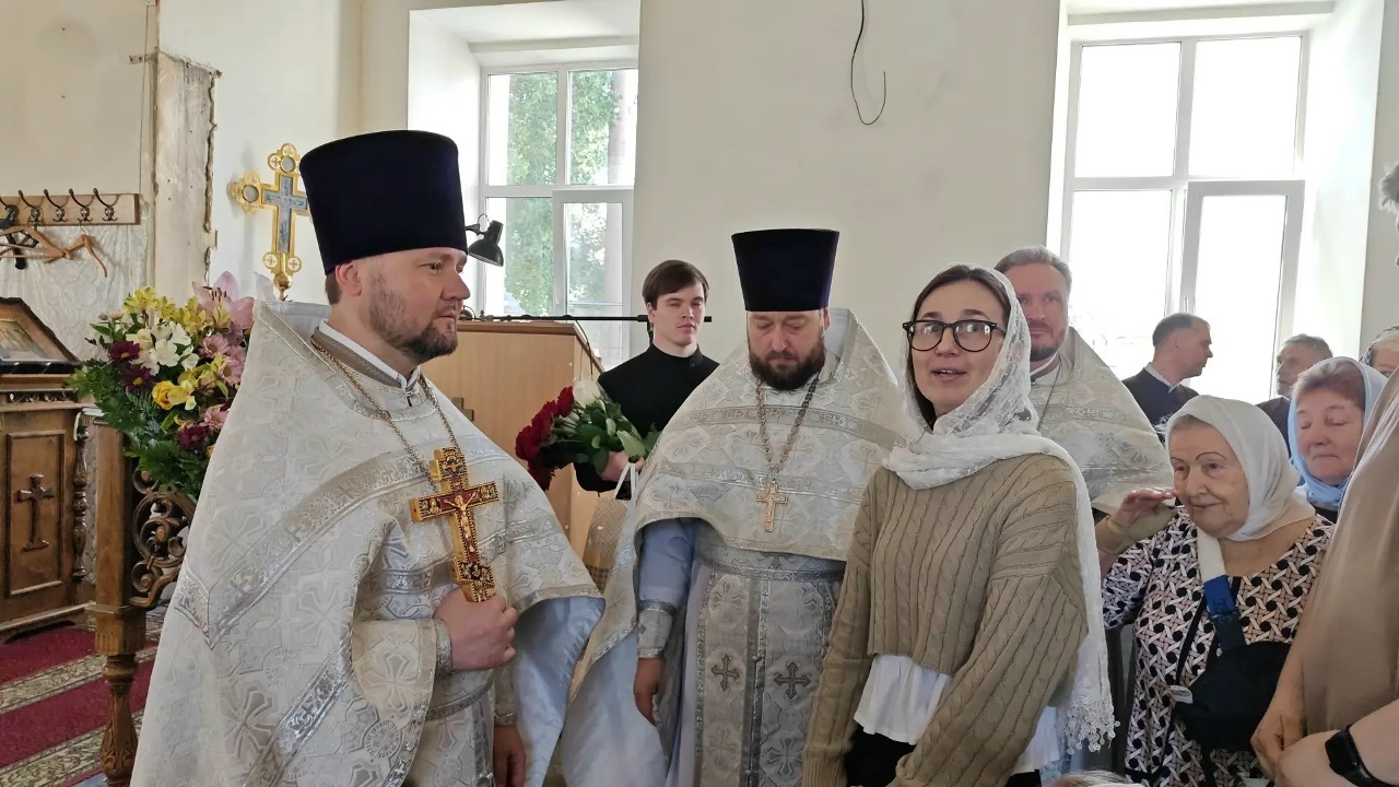 Поздравление с Днём рождения настоятеля протоиерея Александра Филиппова