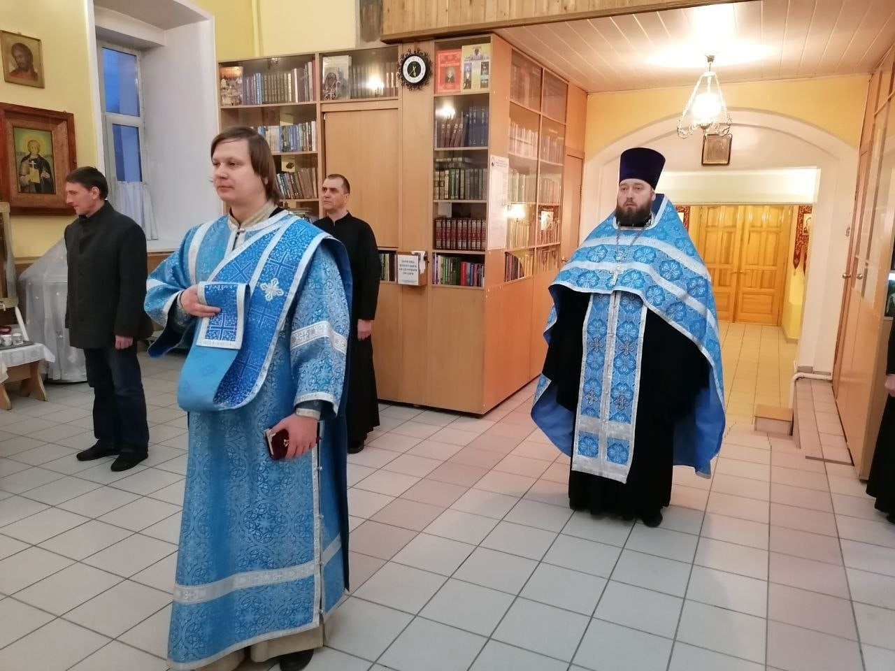 Всенощное бдение в канун праздника Сретение Господне