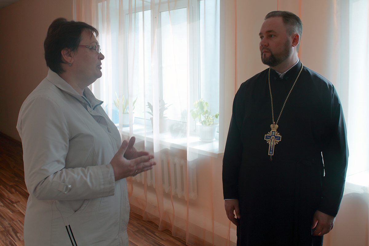 Протоиерей Александр Филиппов посетил детский реабилитационный центр