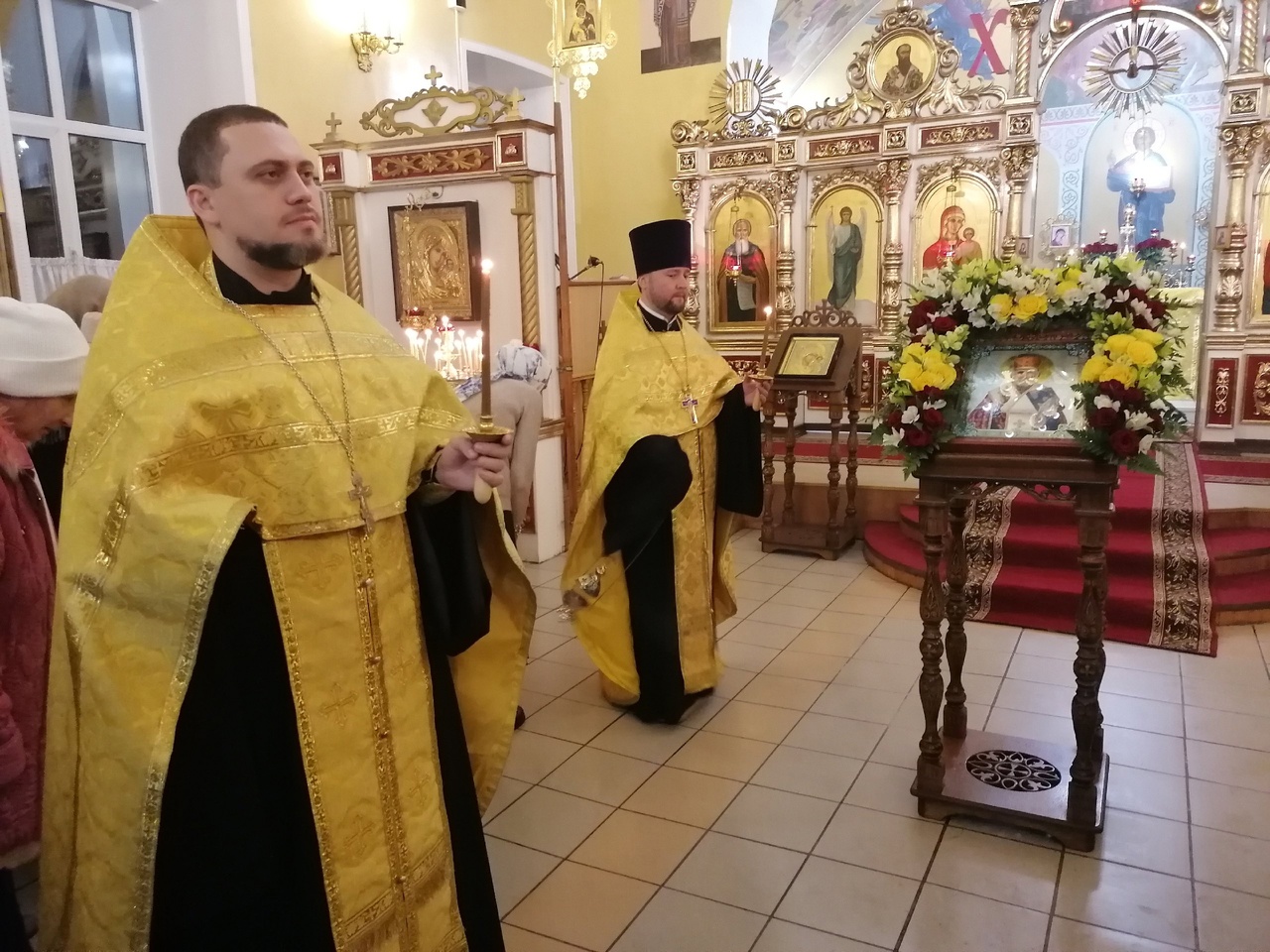 Всенощное бдение в канун престольного праздника