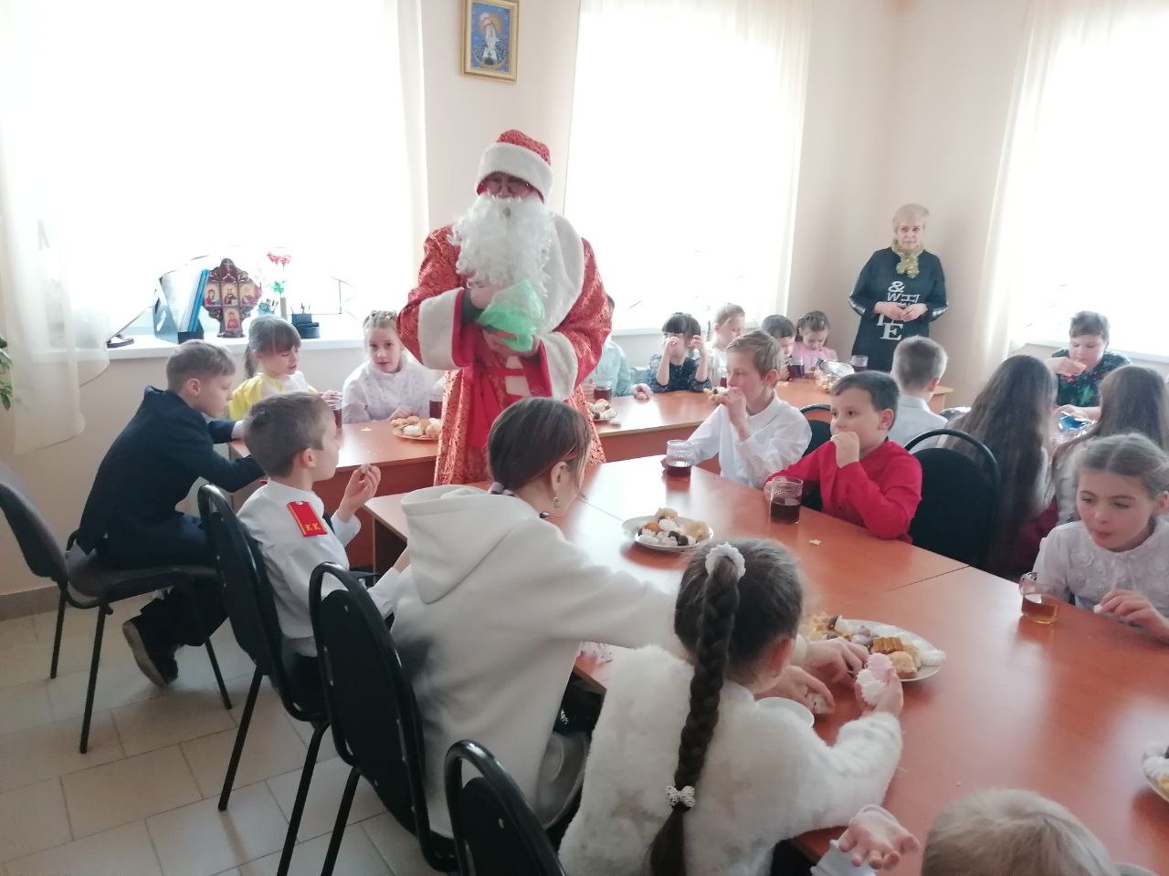 В воскресной школе состоялся Рождественский утренник