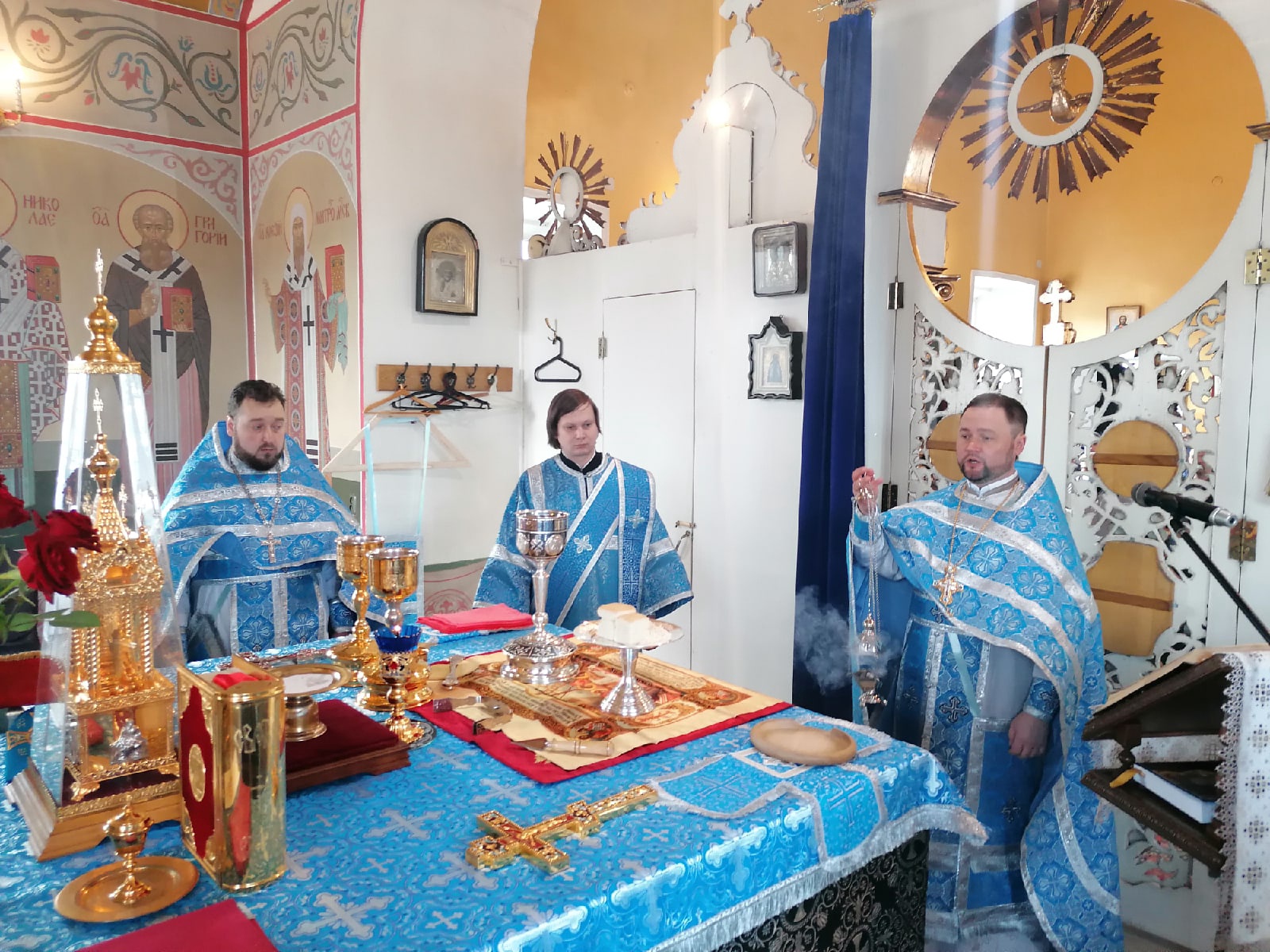 Празднование Благовещение Богородицы