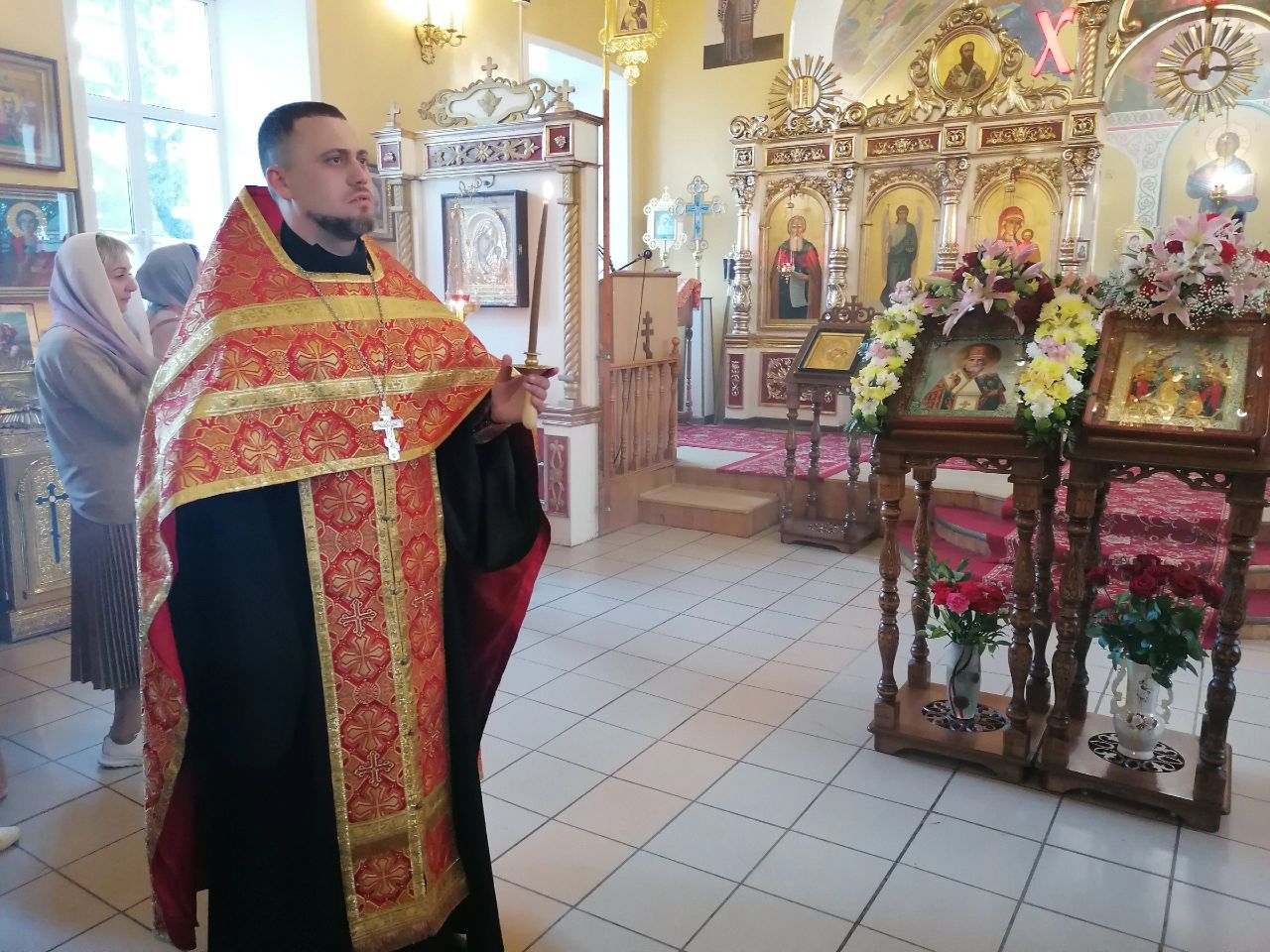 Всенощное бдение в канун престольного праздника нашего храма 