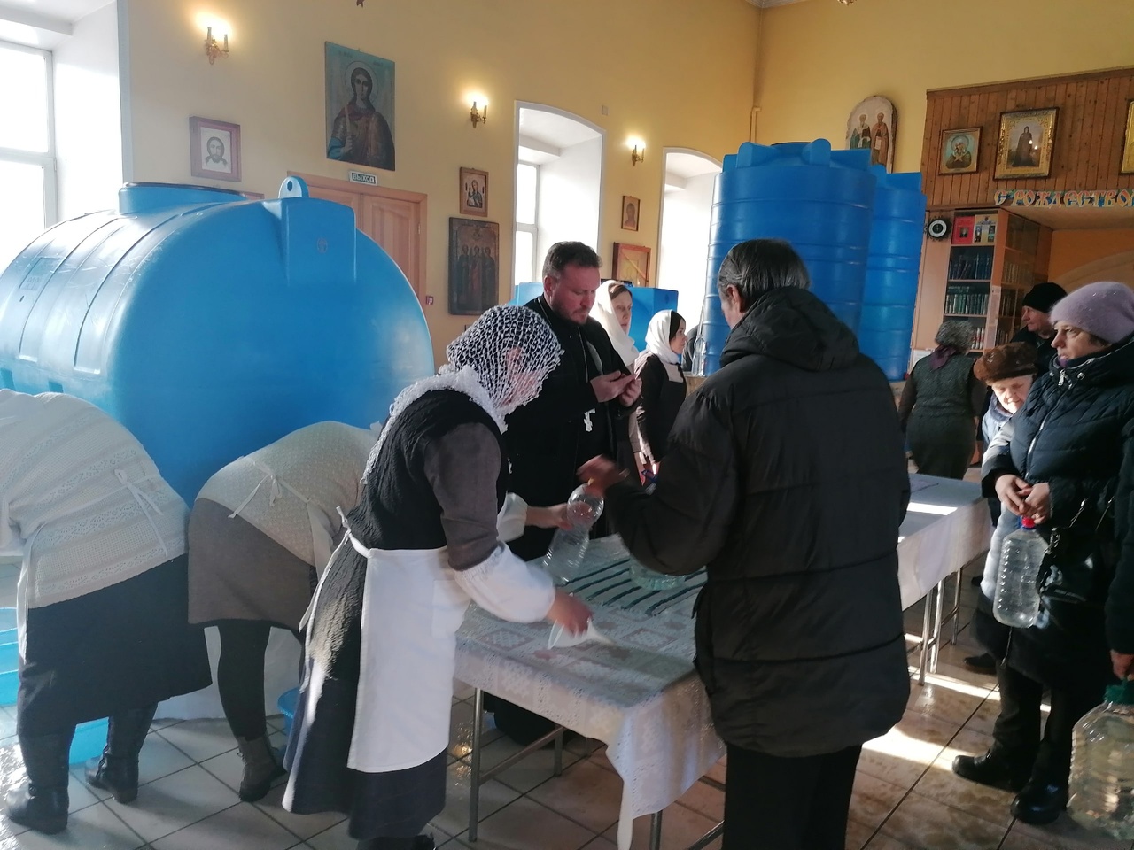 Празднование Крещение Господне