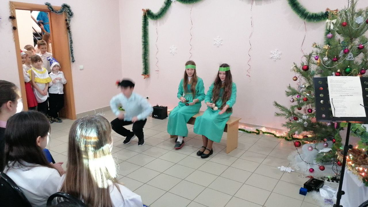 В воскресной школе состоялся Рождественский утренник