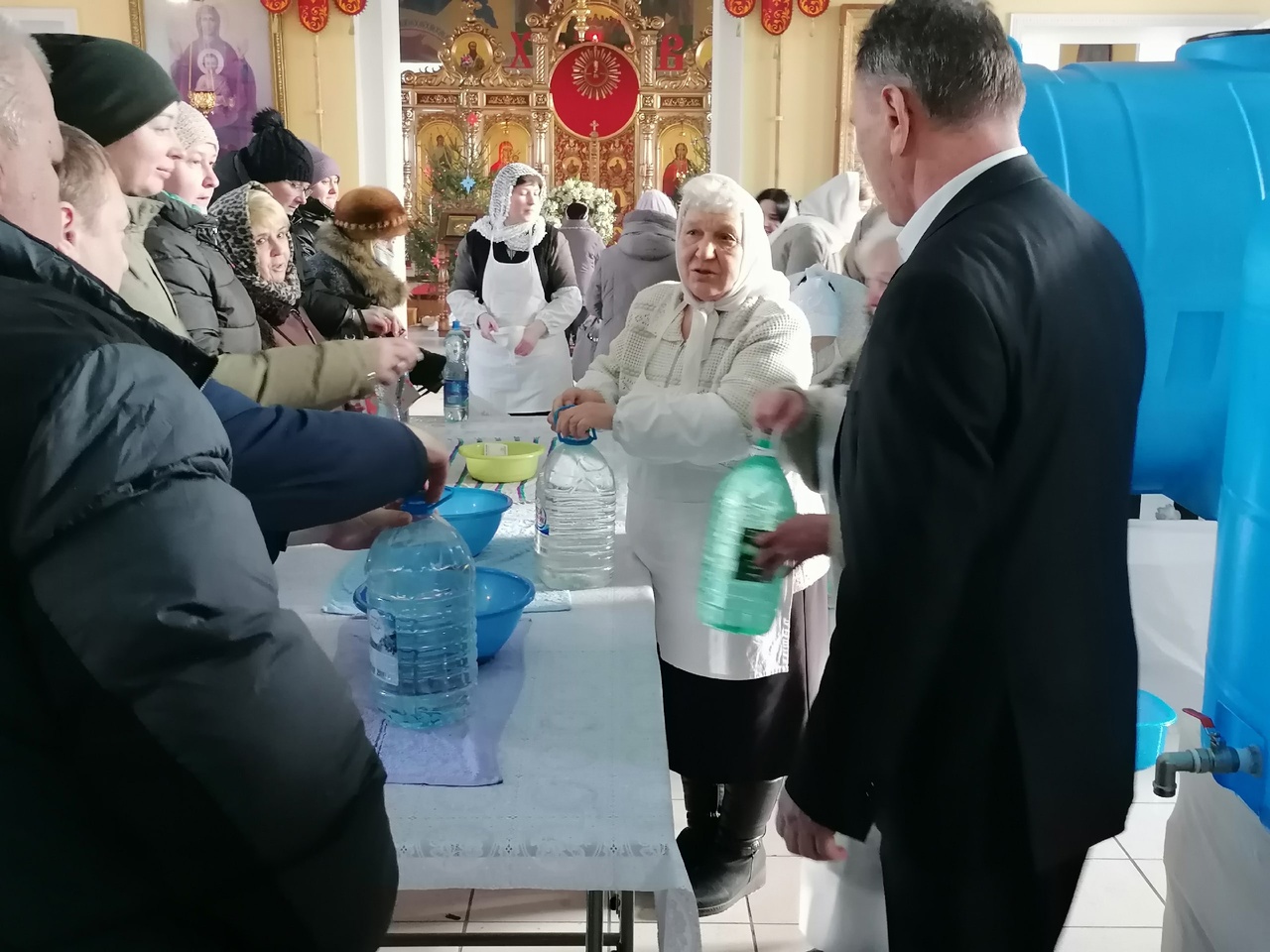Празднование Крещение Господне