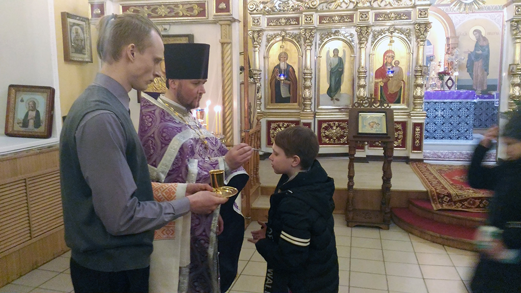 Всенощное бдение в канун Крестопоклонной Недели